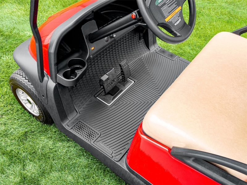 Picture of WeatherTech WT Golf Cart Mats-Blk Floor Mats - W663