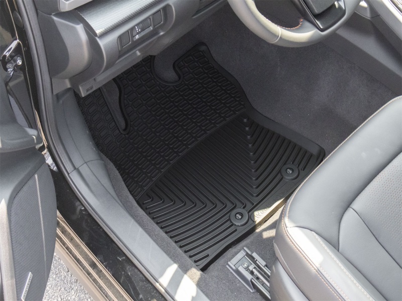 Picture of WeatherTech WT Rubber Mats-Front-Blk Floor Mats - W671