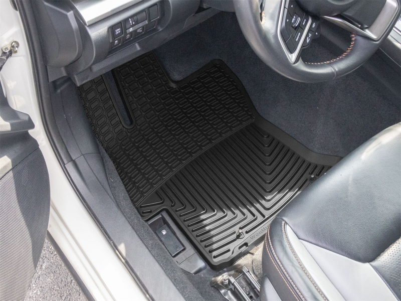Picture of WeatherTech WT Rubber Mats-Front-Blk Floor Mats - W673