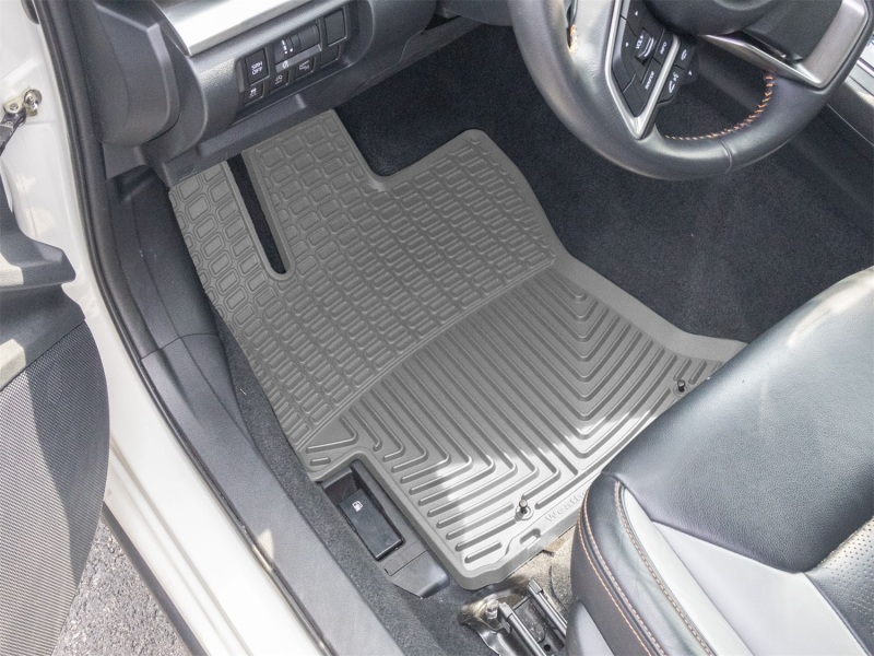 Picture of WeatherTech WT Rubber Mats-Front-Grey Floor Mats - W673GR