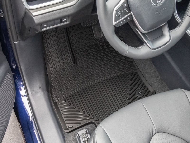 Picture of WeatherTech WT Rubber Mats-Front-Blk Floor Mats - W675