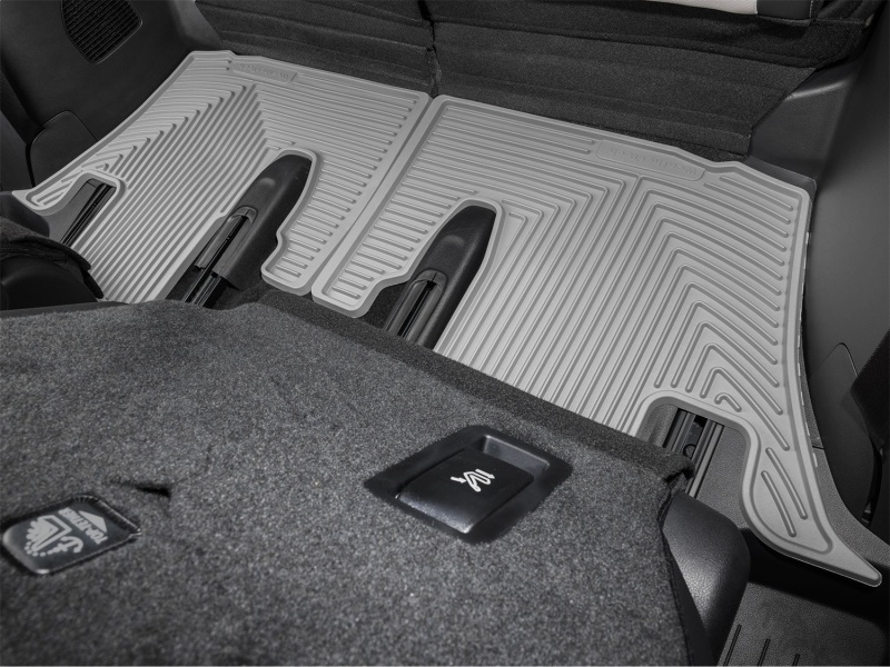 Picture of WeatherTech WT Rubber Mats-Rear-Grey Floor Mats - W677GR