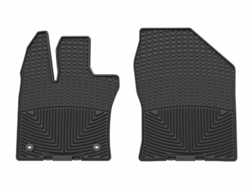 Picture of WeatherTech WT Rubber Mats-Front-Blk Floor Mats - W680