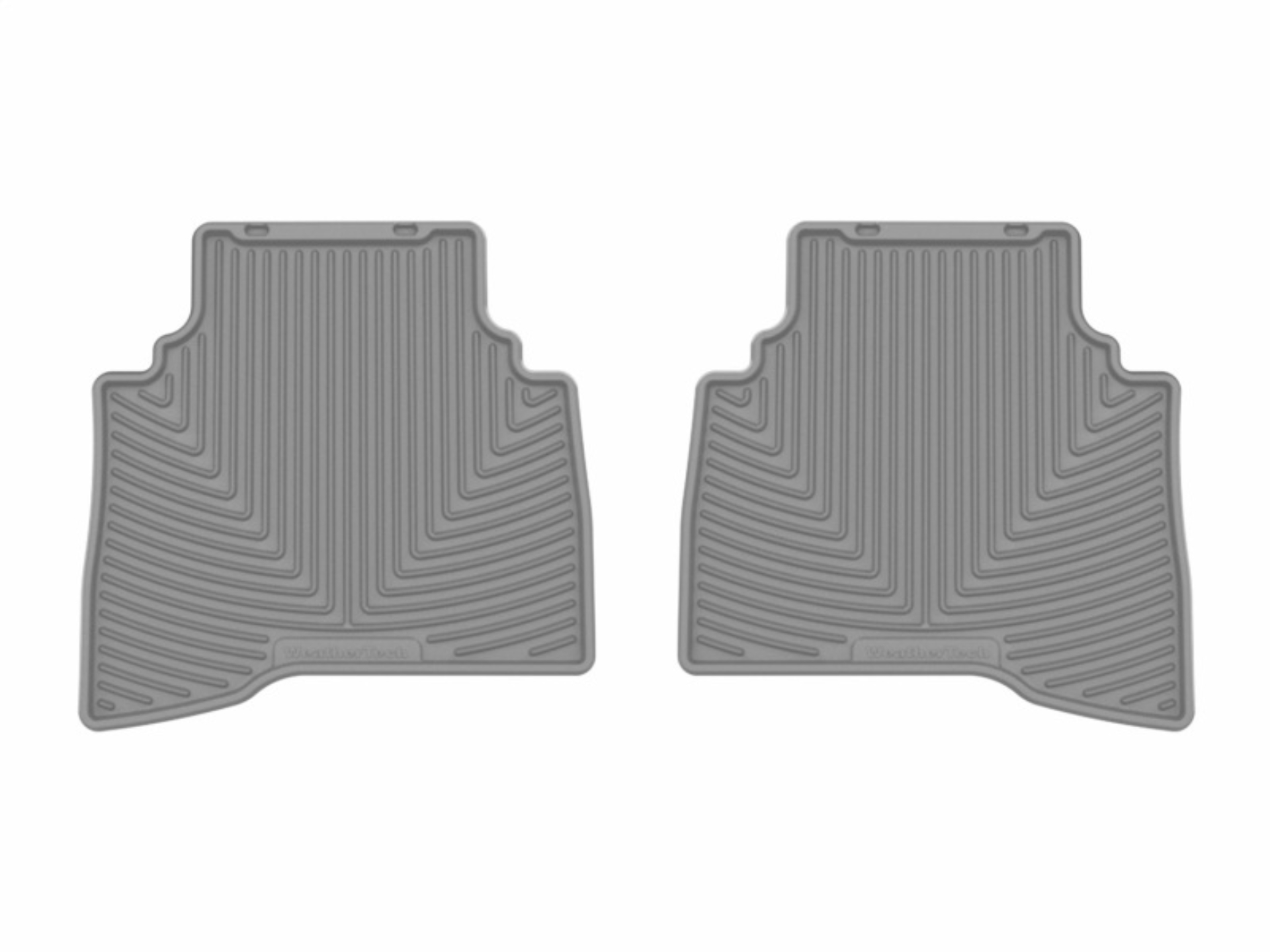 Picture of WeatherTech WT Rubber Mats-Rear-Grey Floor Mats - W681GR