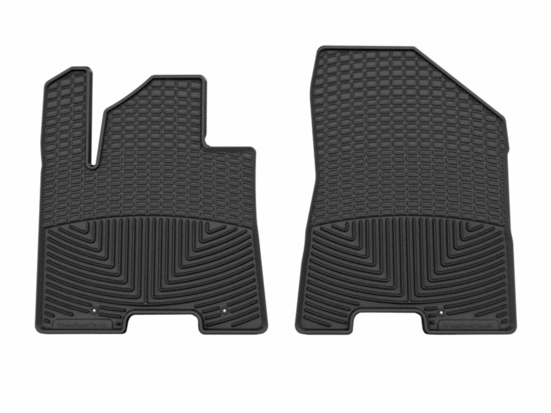 Picture of WeatherTech WT Rubber Mats-Front-Blk Floor Mats - W720