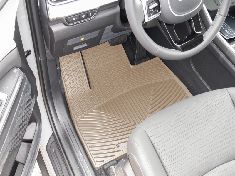 Picture of WeatherTech WT Rubber Mats-Front-Tan Floor Mats - W725TN
