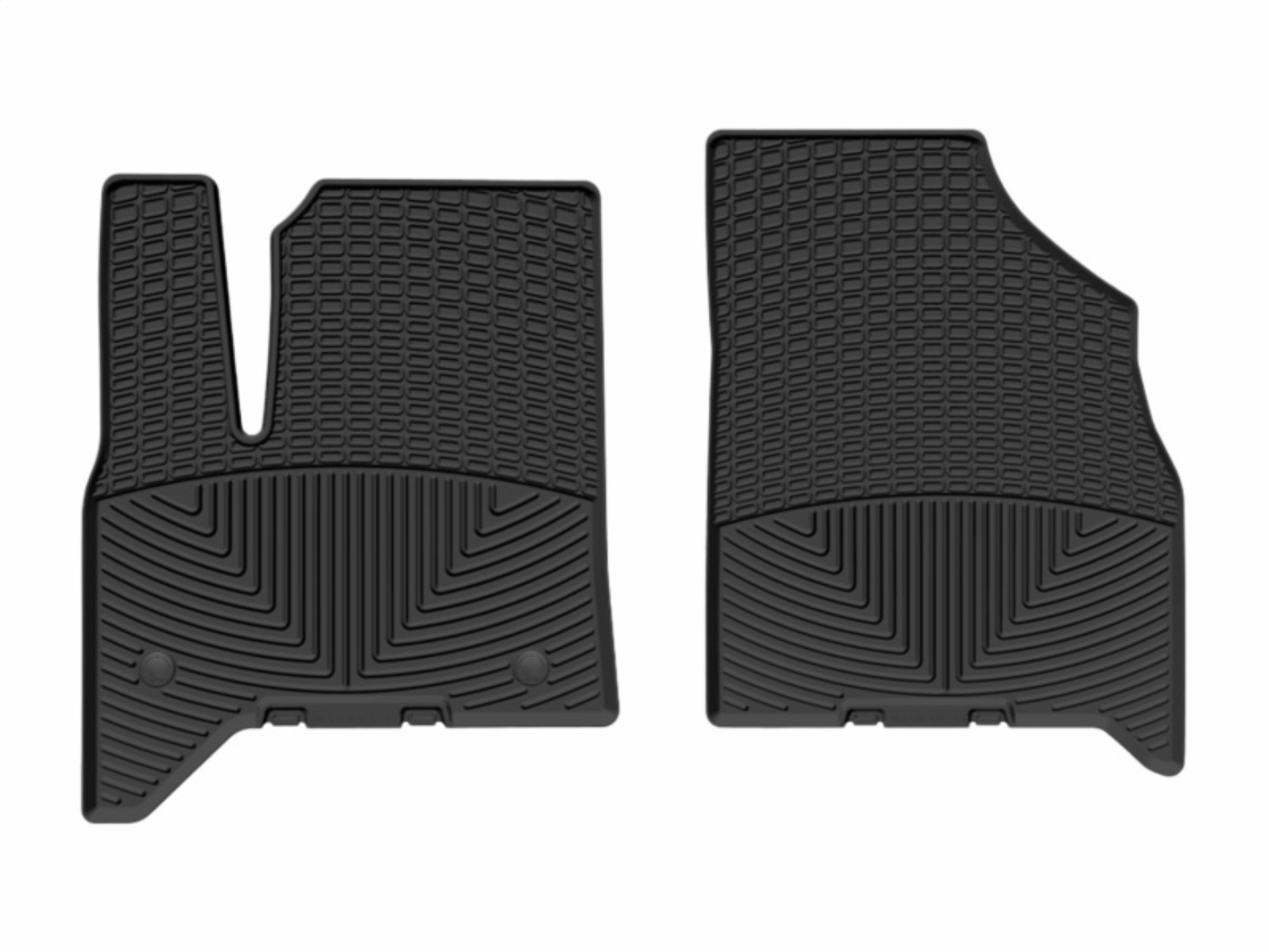Picture of WeatherTech WT Rubber Mats-Front-Blk Floor Mats - W735