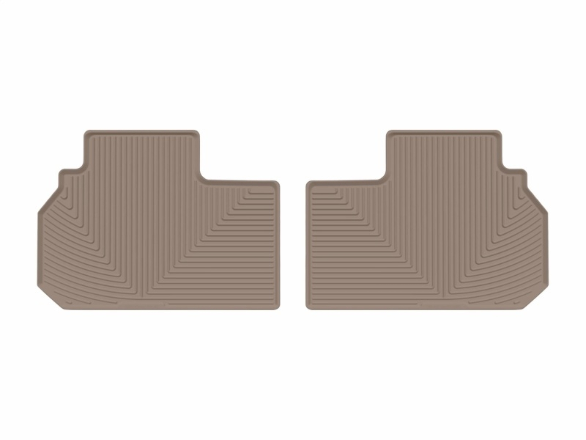 Picture of WeatherTech WT Rubber Mats-Rear-Tan Floor Mats - W736TN