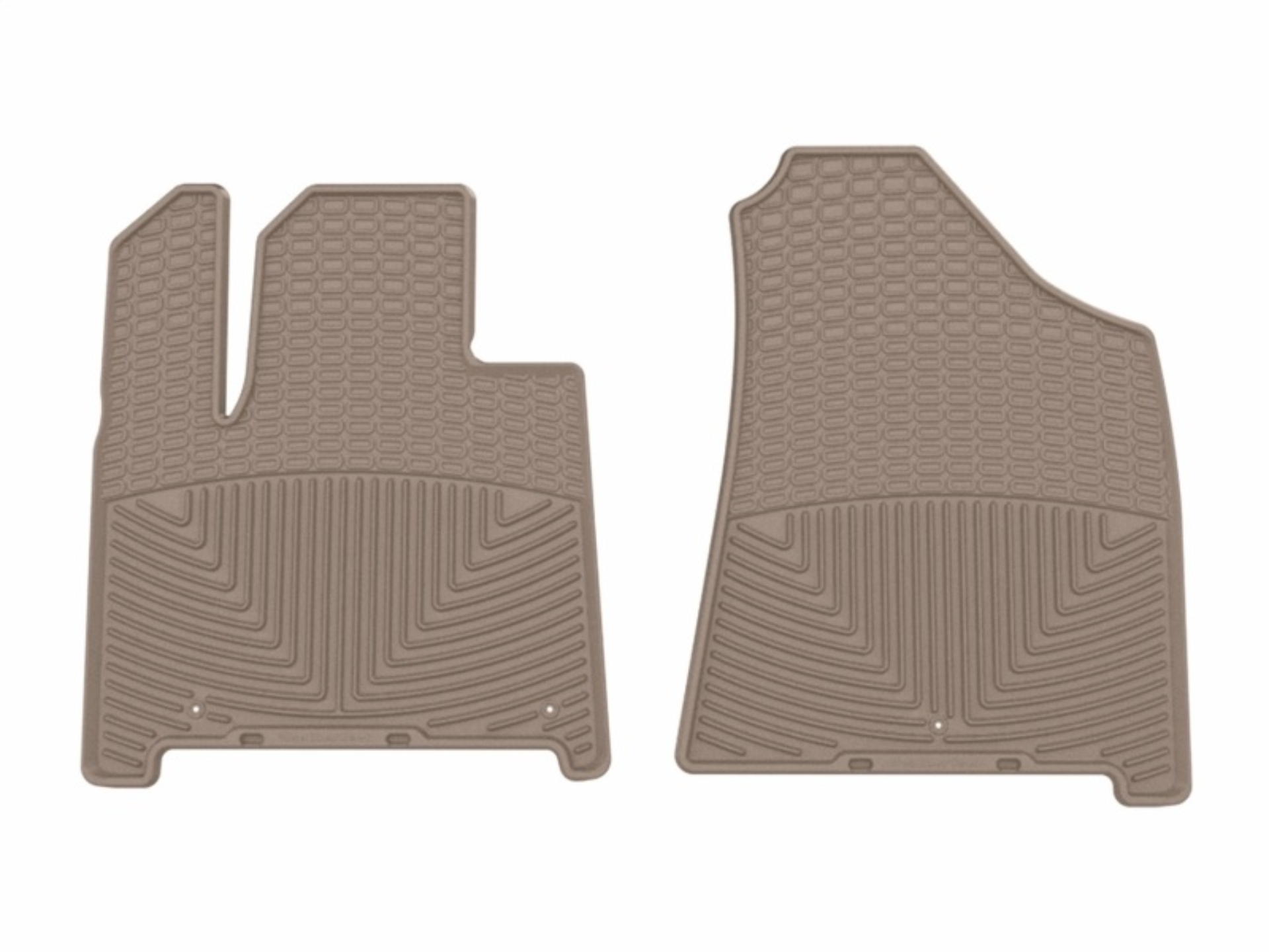 Picture of WeatherTech WT Rubber Mats-Front-Tan Floor Mats - W761TN