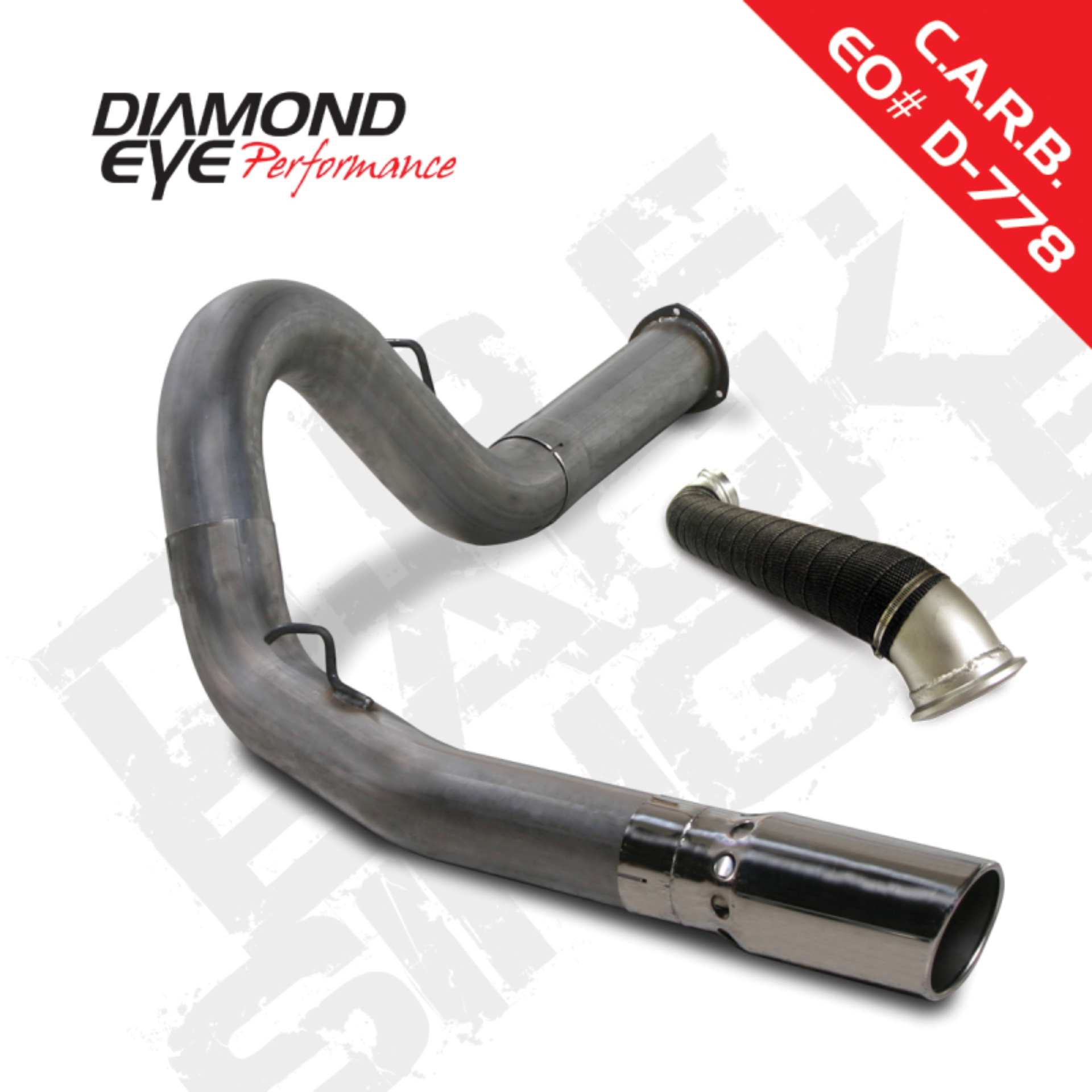 Picture of Diamond Eye Performance DEP DPF Back Exhaust Kit SS - K5131S