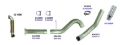 Picture of Diamond Eye Performance DEP DPF Back Exhaust Kit SS - K4129S