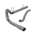 Picture of Diamond Eye Performance DEP DPF Back Exhaust Kit SS - K4363S