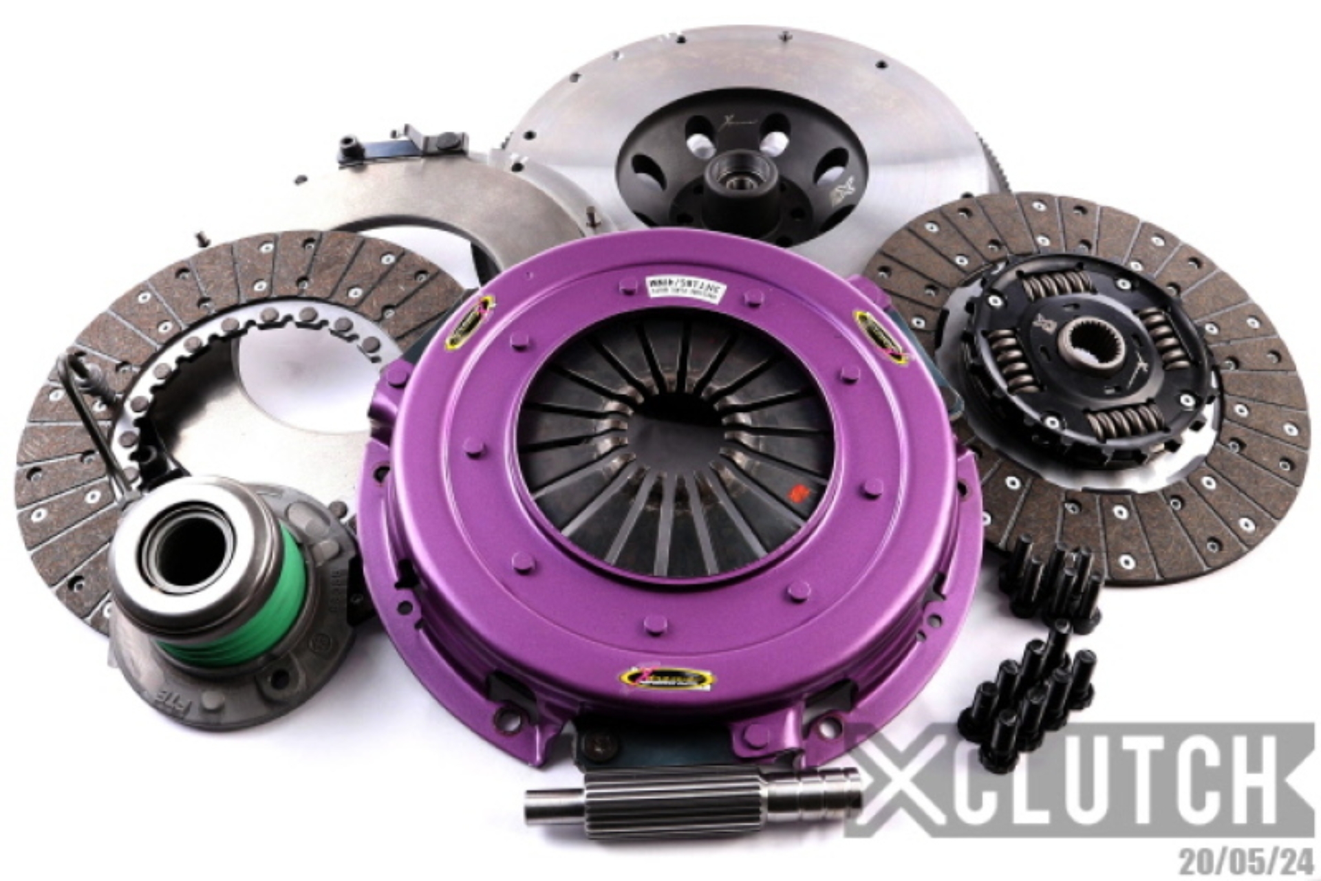 Picture of XCLUTCH XCL Clutch-10.5in Twin Sprung Organic Clutch Kits - XKFD27640-2A