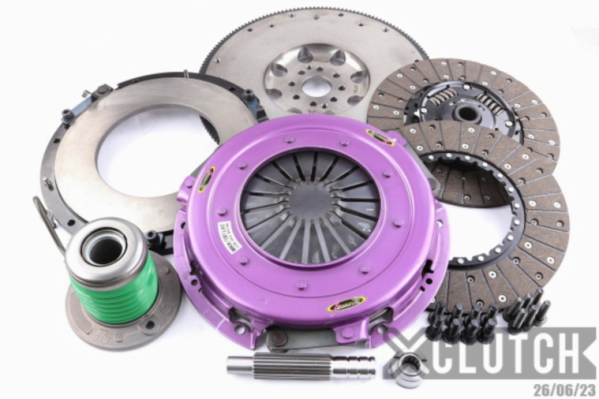 Picture of XCLUTCH XCL Clutch-10.5in Twin Sprung Organic Clutch Kits - XKFD27655-2A
