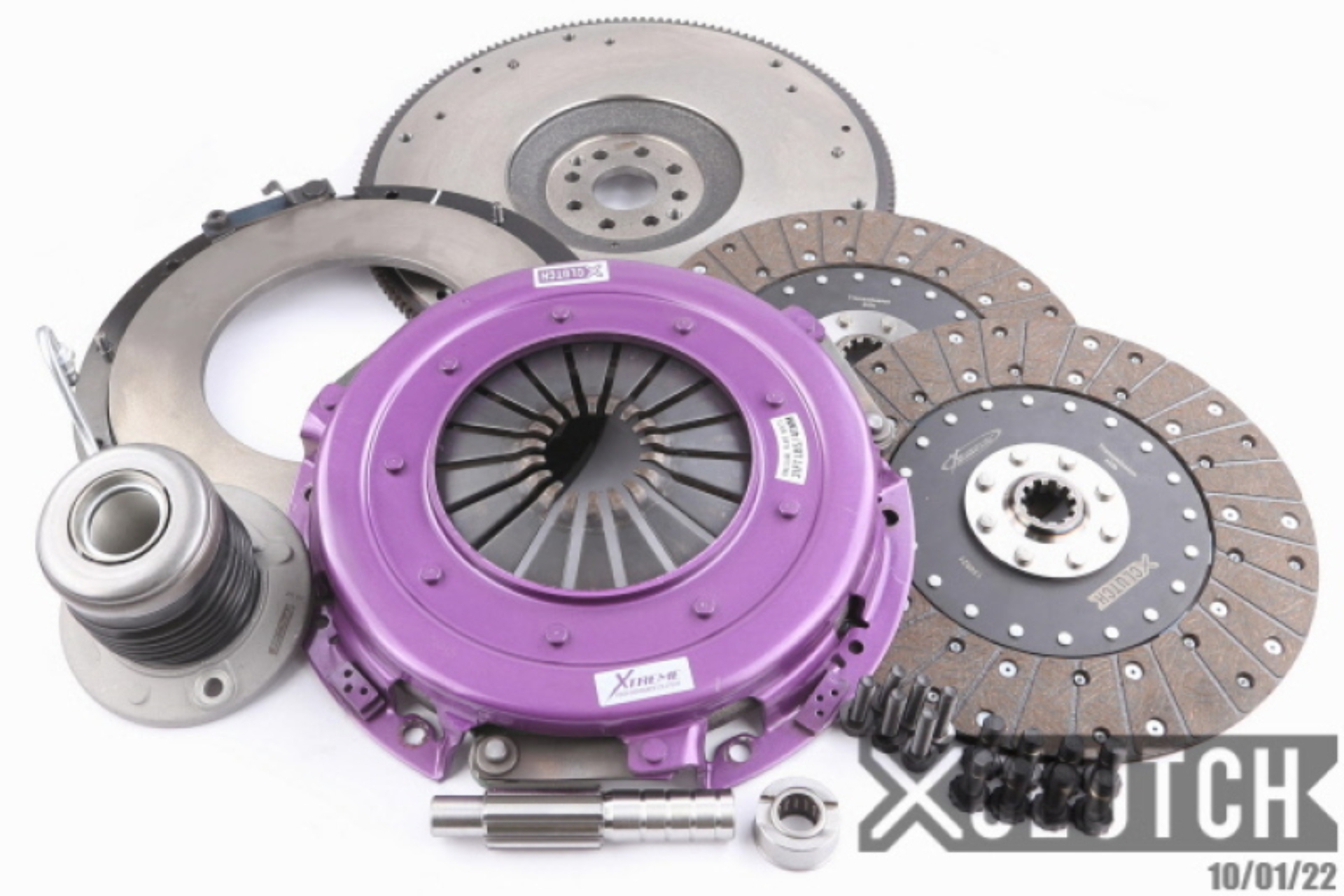 Picture of XCLUTCH XCL Clutch-10.5in Twin Solid Organic Clutch Kits - XKFD27657-2G