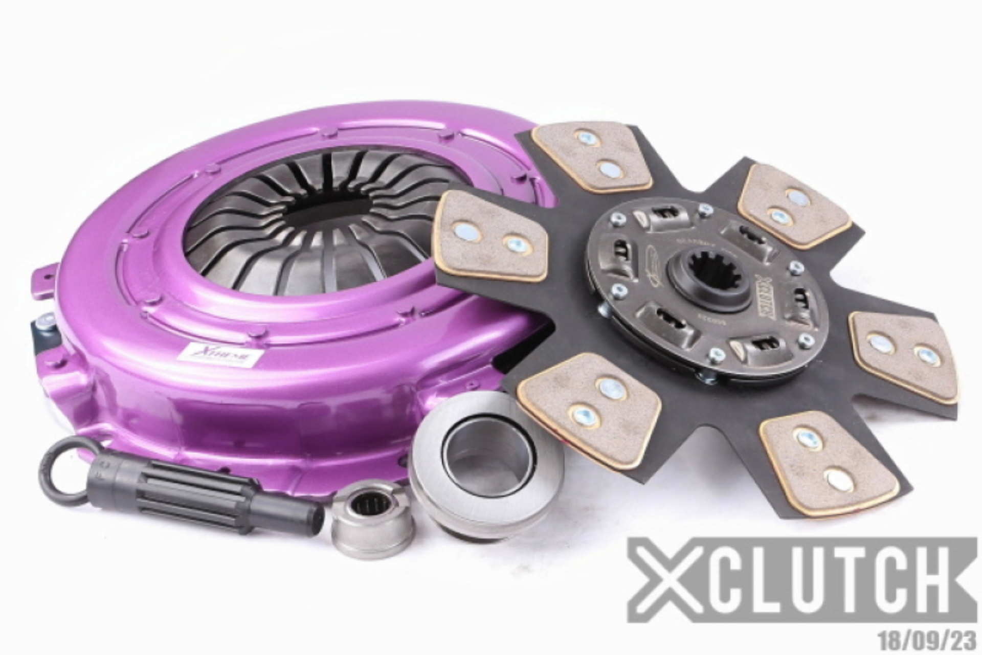 Picture of XCLUTCH XCL Clutch-Stage 2 Sprung Ceramic Clutch Kits - XKFD28015-1B