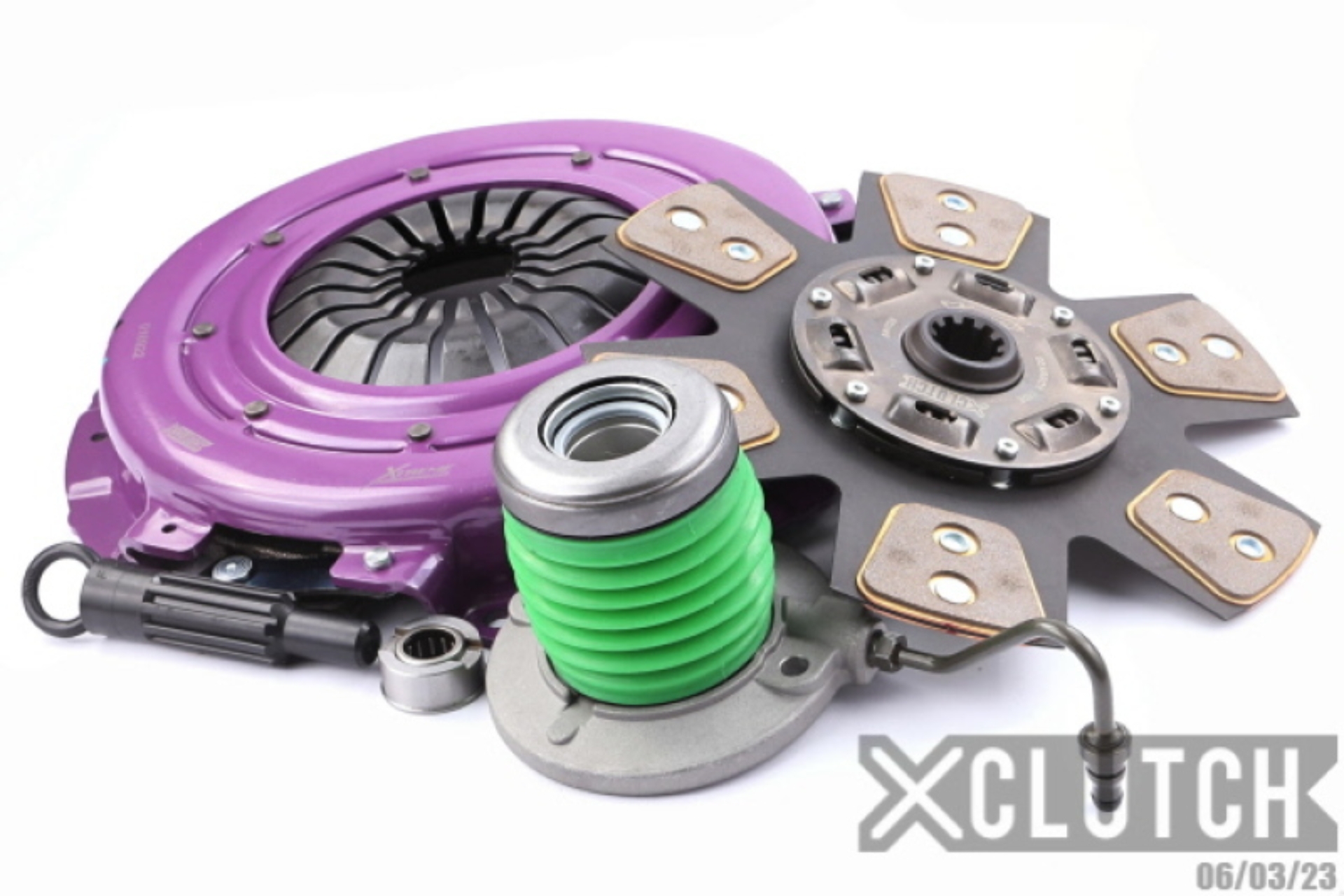 Picture of XCLUTCH XCL Clutch-Stage 2 Sprung Ceramic Clutch Kits - XKFD28421-1B