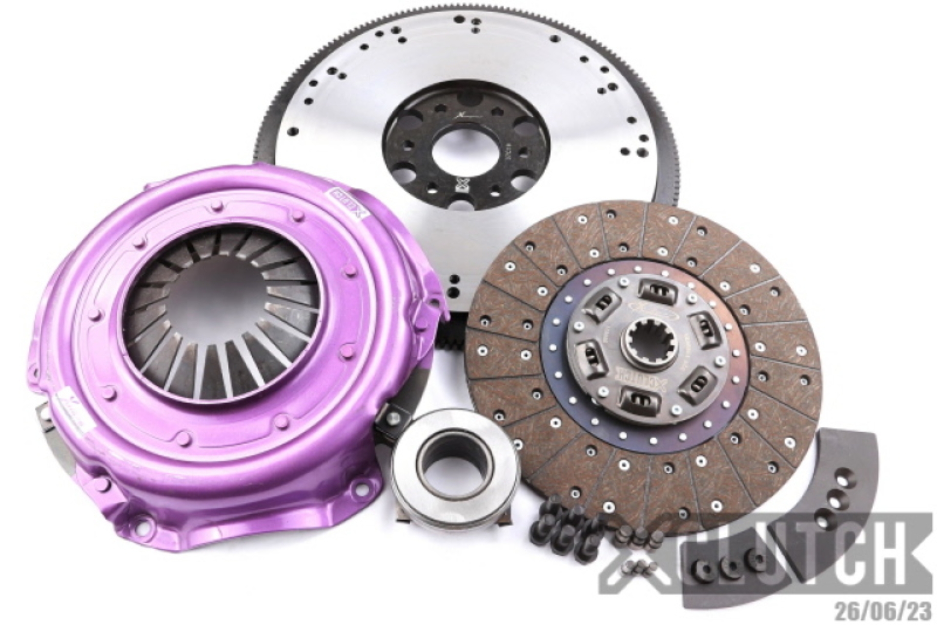 Picture of XCLUTCH XCL Clutch-Stage 1 Sprung Organic Clutch Kits - XKFD28538-1A