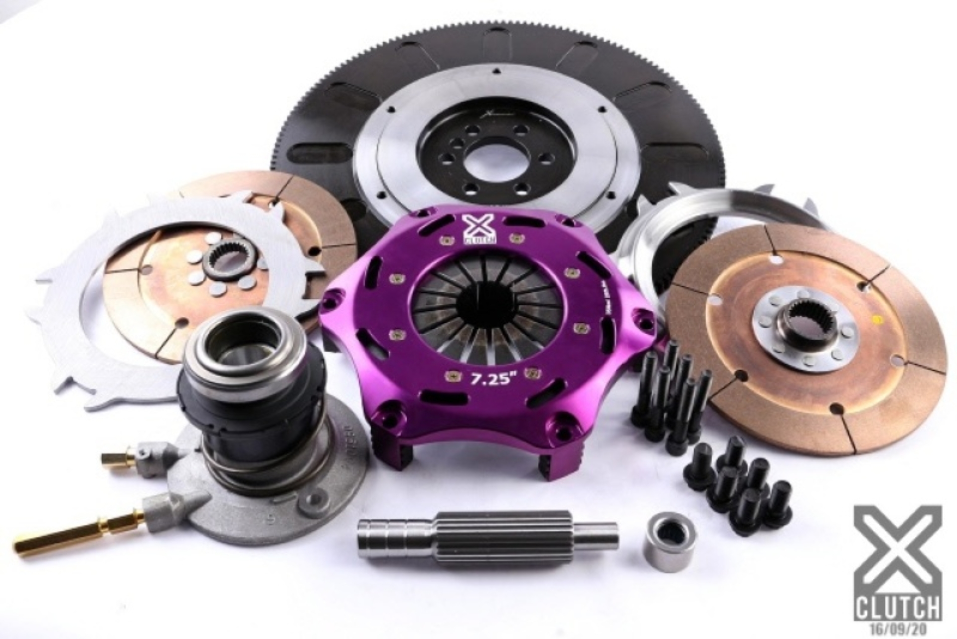 Picture of XCLUTCH XCL Clutch-7.25in Twin Solid Ceramic Clutch Kits - XKGM18630-2EL