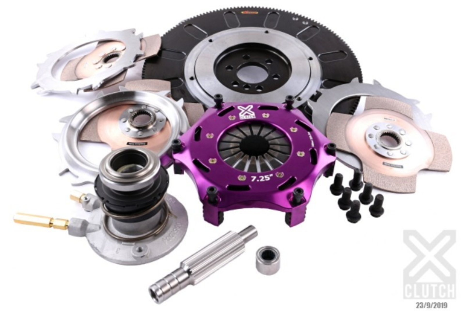Picture of XCLUTCH XCL Clutch-7.25in Triple Solid Ceramic Clutch Kits - XKGM18630-3EL