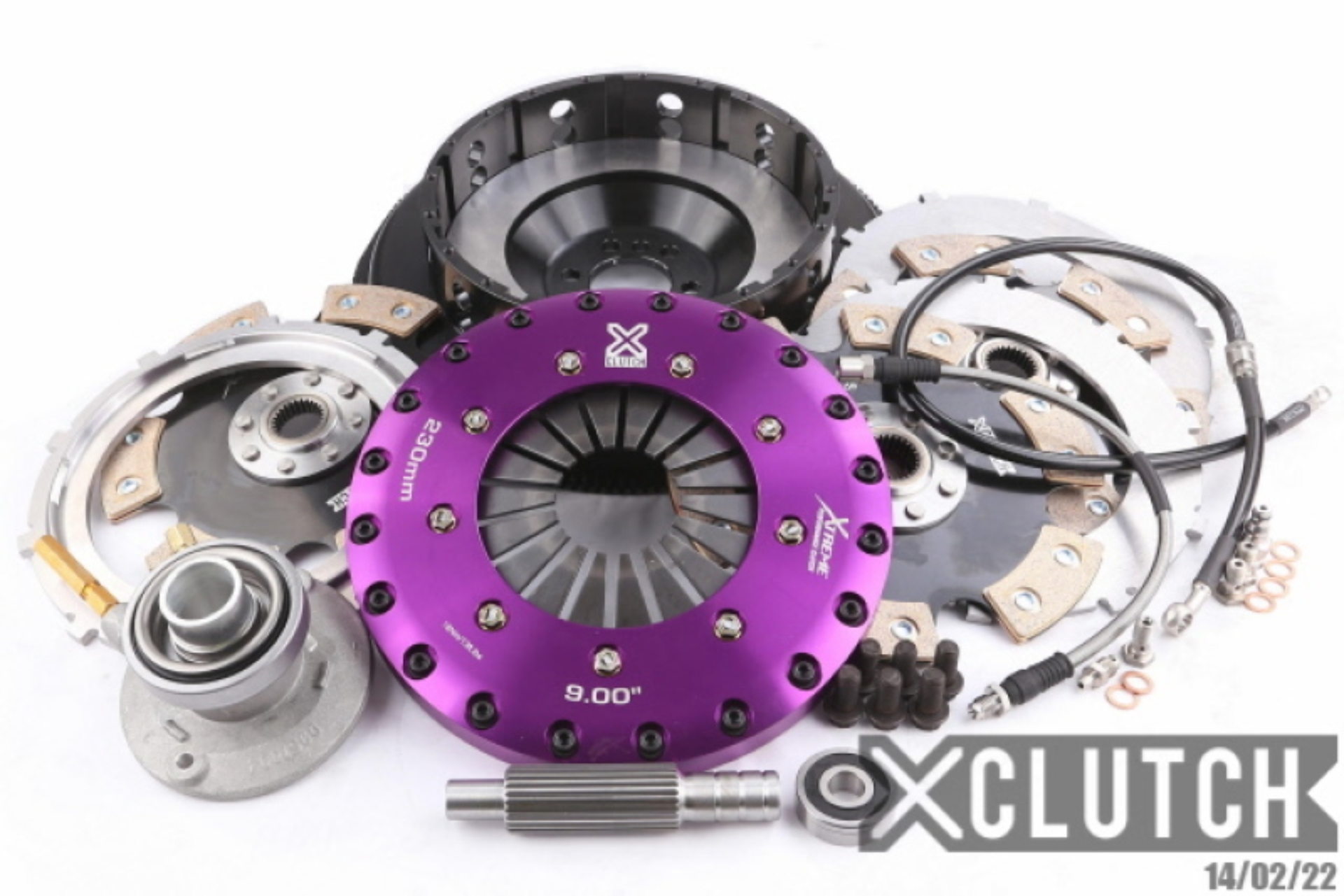 Picture of XCLUTCH XCL Clutch-9in Triple Solid Ceramic Clutch Kits - XKGM23632-3E