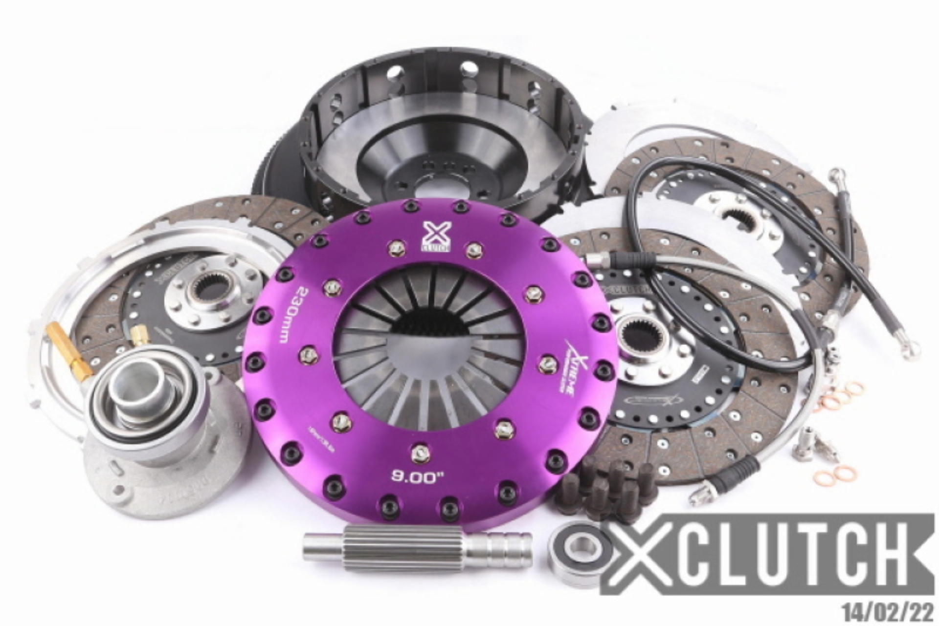 Picture of XCLUTCH XCL Clutch-9in Triple Solid Organic Clutch Kits - XKGM23632-3G