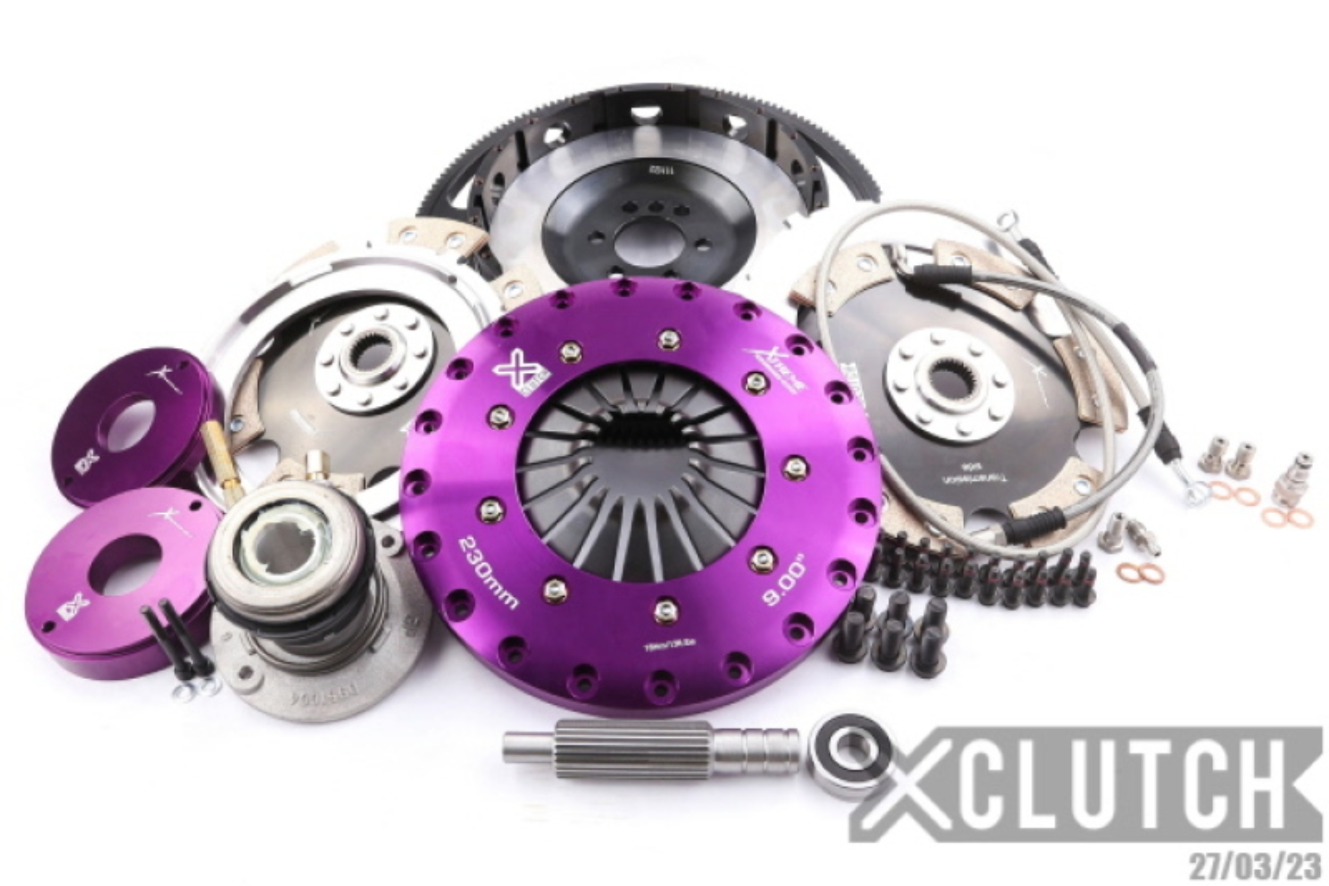 Picture of XCLUTCH XCL Clutch-9in Twin Solid Ceramic Clutch Kits - XKGM23639-2E