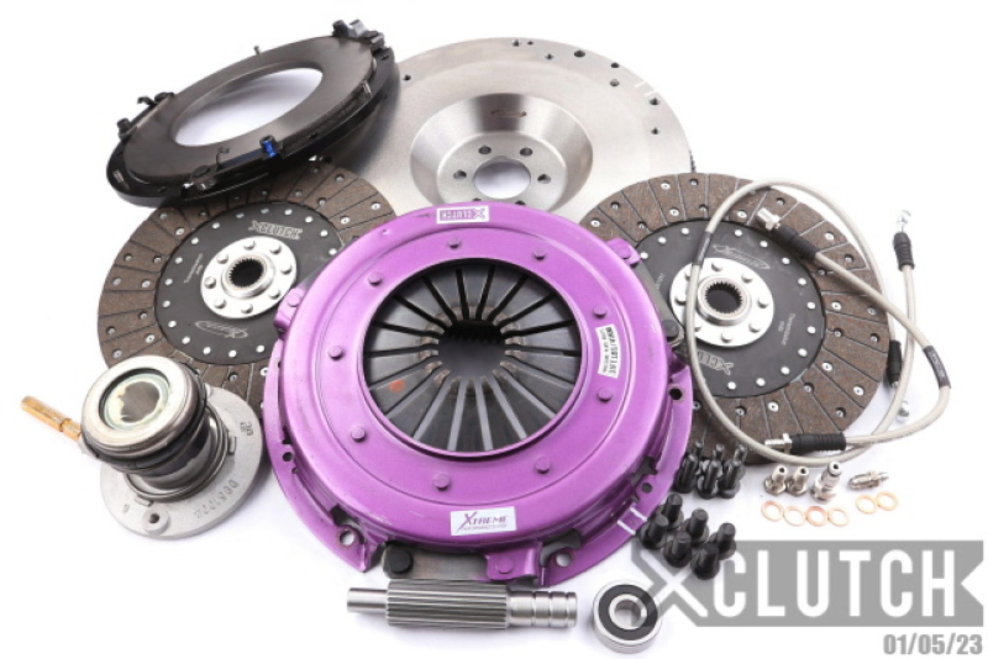 Picture of XCLUTCH XCL Clutch-10.5in Twin Solid Organic Clutch Kits - XKGM27632-2G