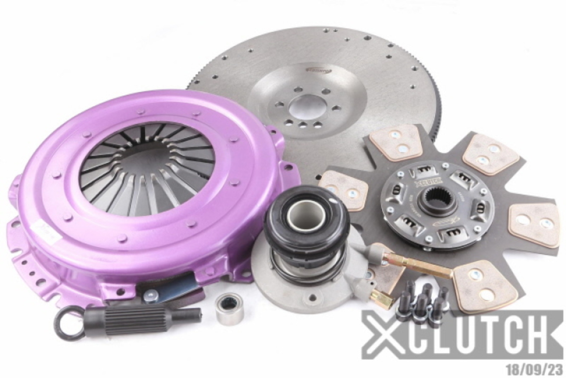 Picture of XCLUTCH XCL Clutch-Stage 2 Sprung Ceramic Clutch Kits - XKGM28691-1B