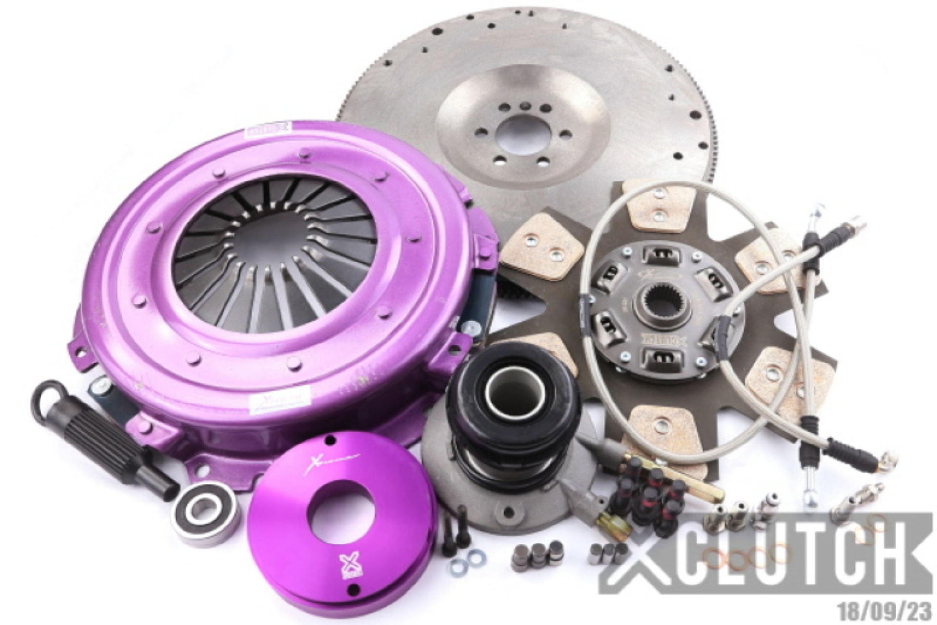 Picture of XCLUTCH XCL Clutch-Stage 2R Extra HD Sprung Ceramic Clutch Kits - XKGM28692-1R