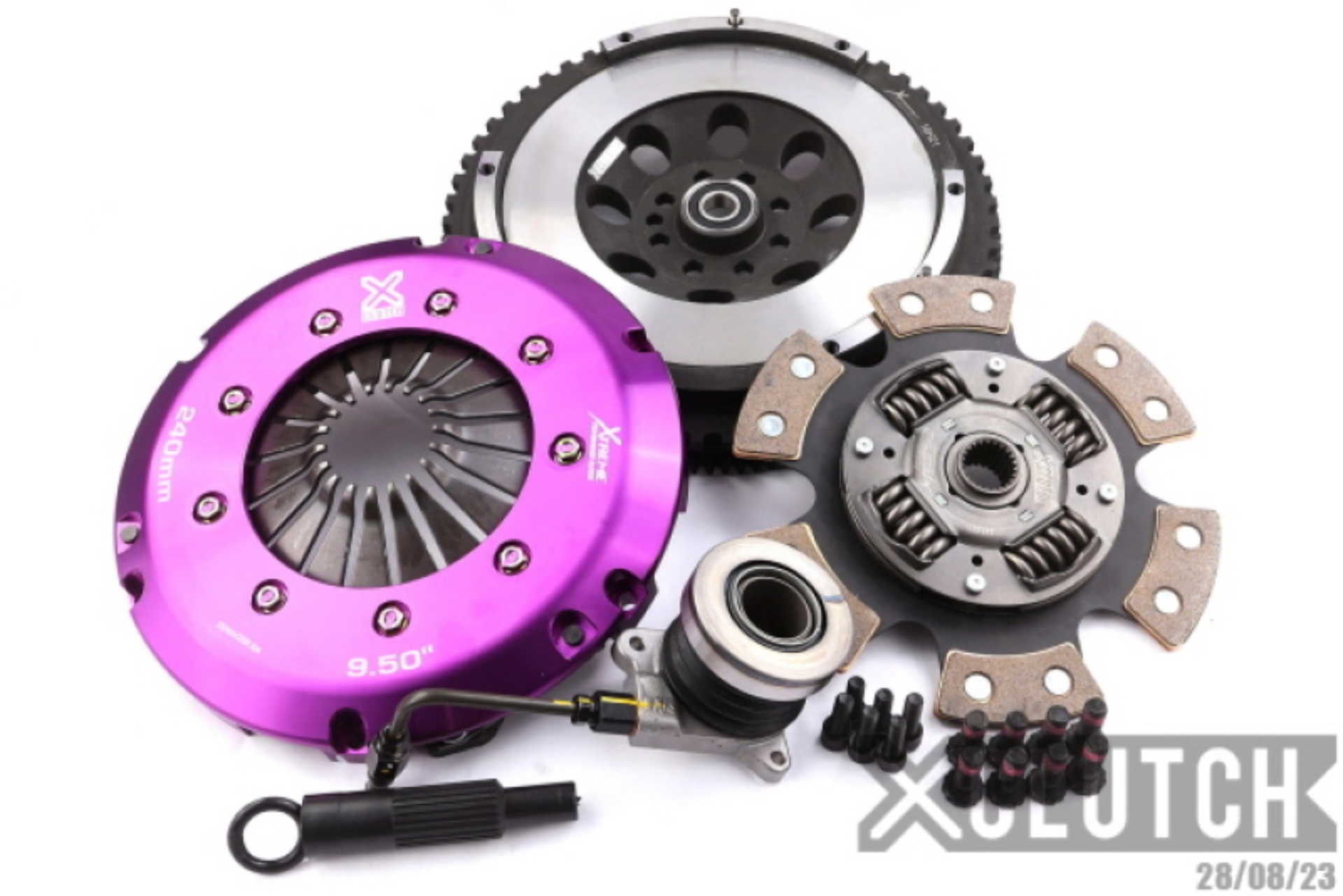 Picture of XCLUTCH XCL Clutch-Stage 2R Extra HD Sprung Ceramic Clutch Kits - XKHD24637-1R