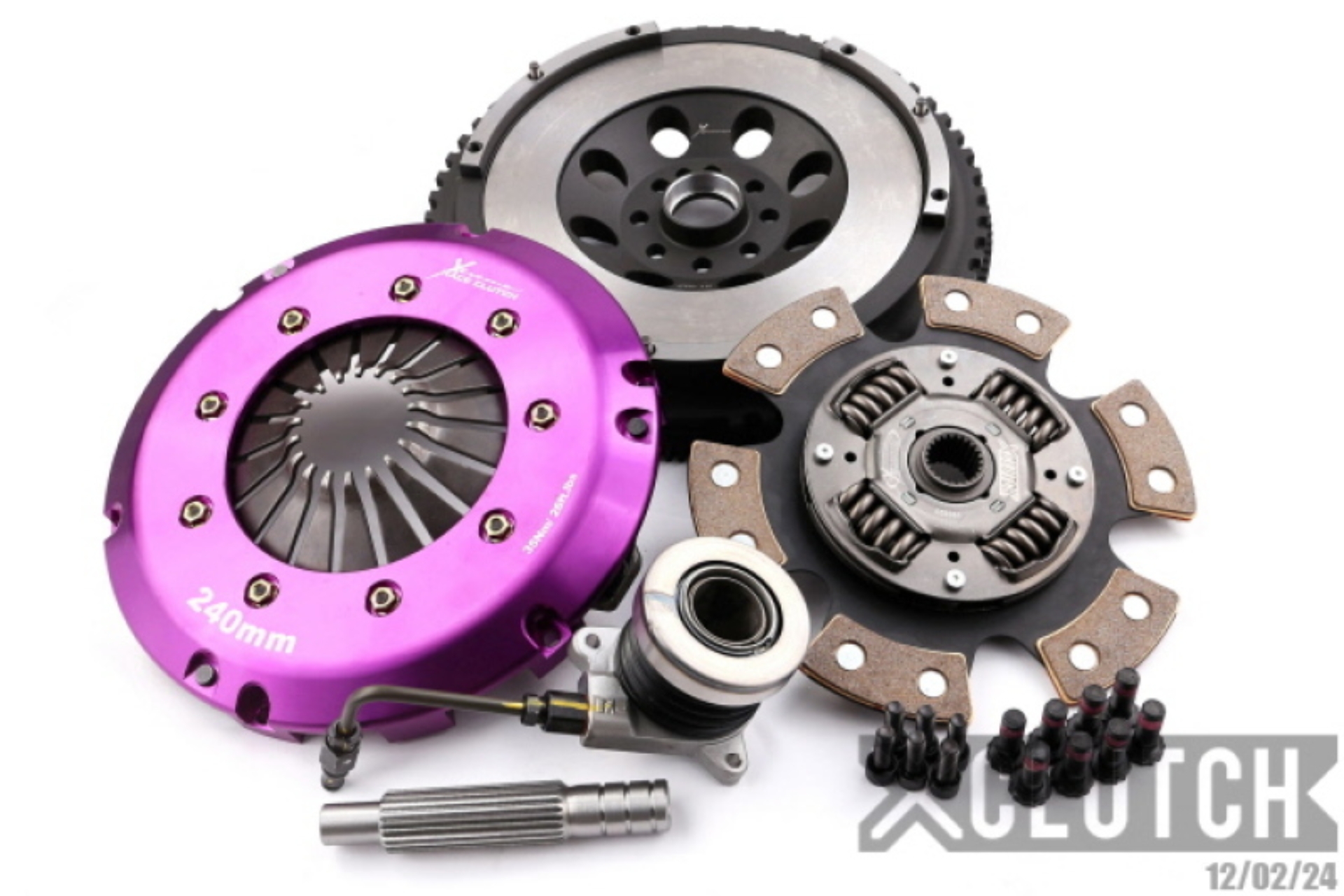 Picture of XCLUTCH XCL Clutch-Stage 2R Extra HD Sprung Ceramic Clutch Kits - XKHD24638-1R