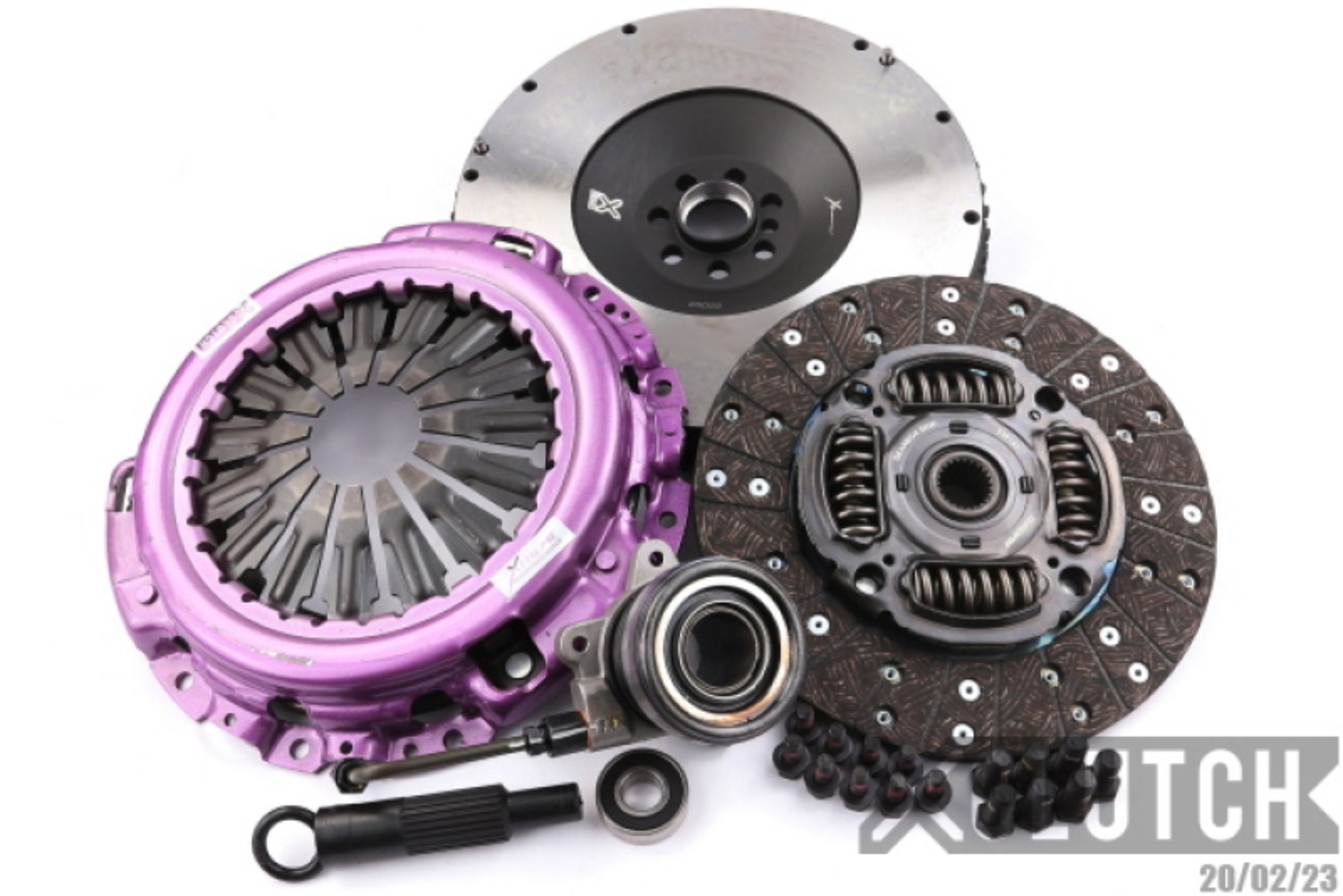 Picture of XCLUTCH XCL Clutch-Stage 1 Sprung Organic Clutch Kits - XKHD25630-1A
