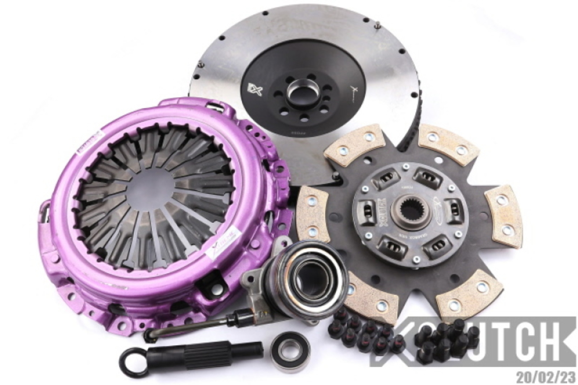 Picture of XCLUTCH XCL Clutch-Stage 2 Sprung Ceramic Clutch Kits - XKHD25630-1B