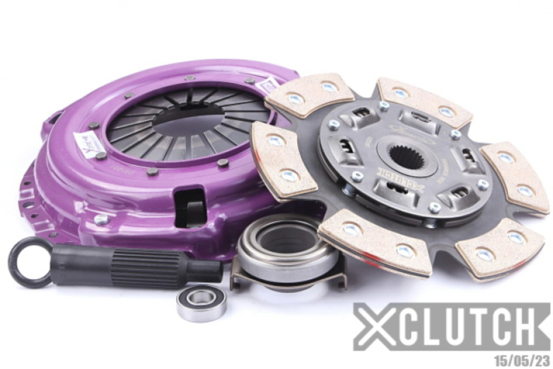 Picture of XCLUTCH XCL Clutch-Stage 2R Extra HD Sprung Ceramic Clutch Kits - XKHN22005-1R
