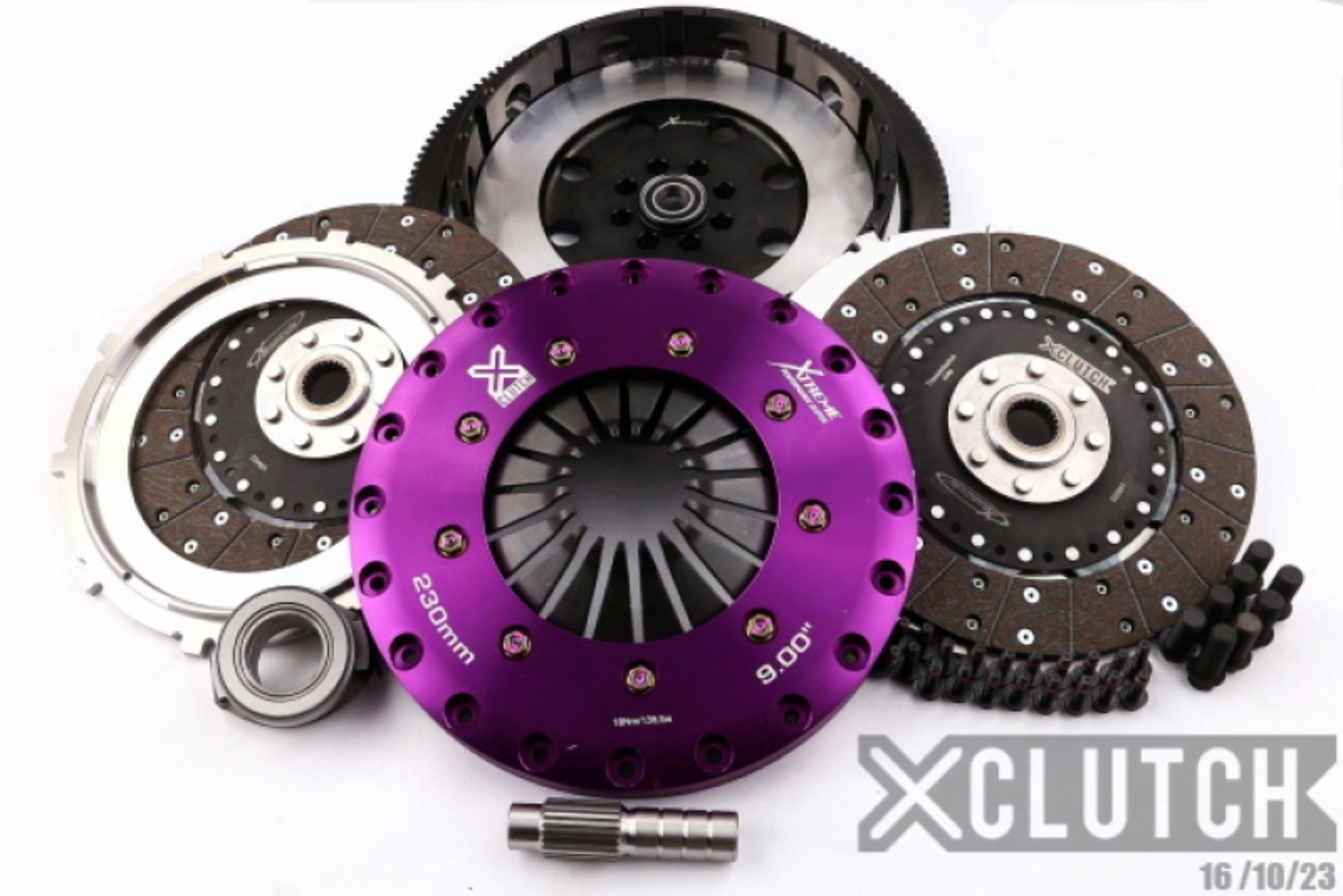 Picture of XCLUTCH XCL Clutch-9in Twin Solid Organic Clutch Kits - XKHN23537-2G