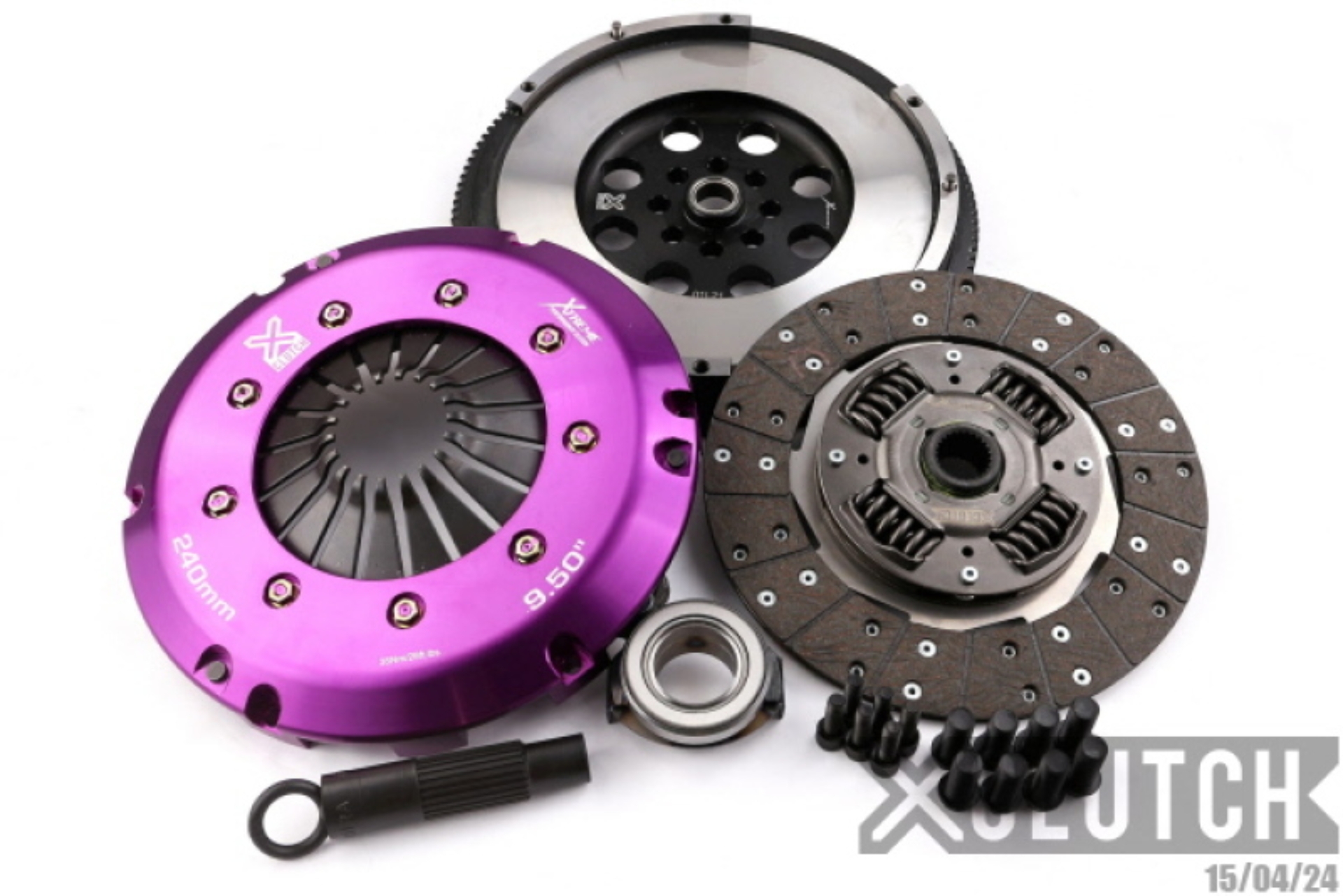 Picture of XCLUTCH XCL Clutch-Stage 1 Sprung Organic Clutch Kits - XKHN24538-1A