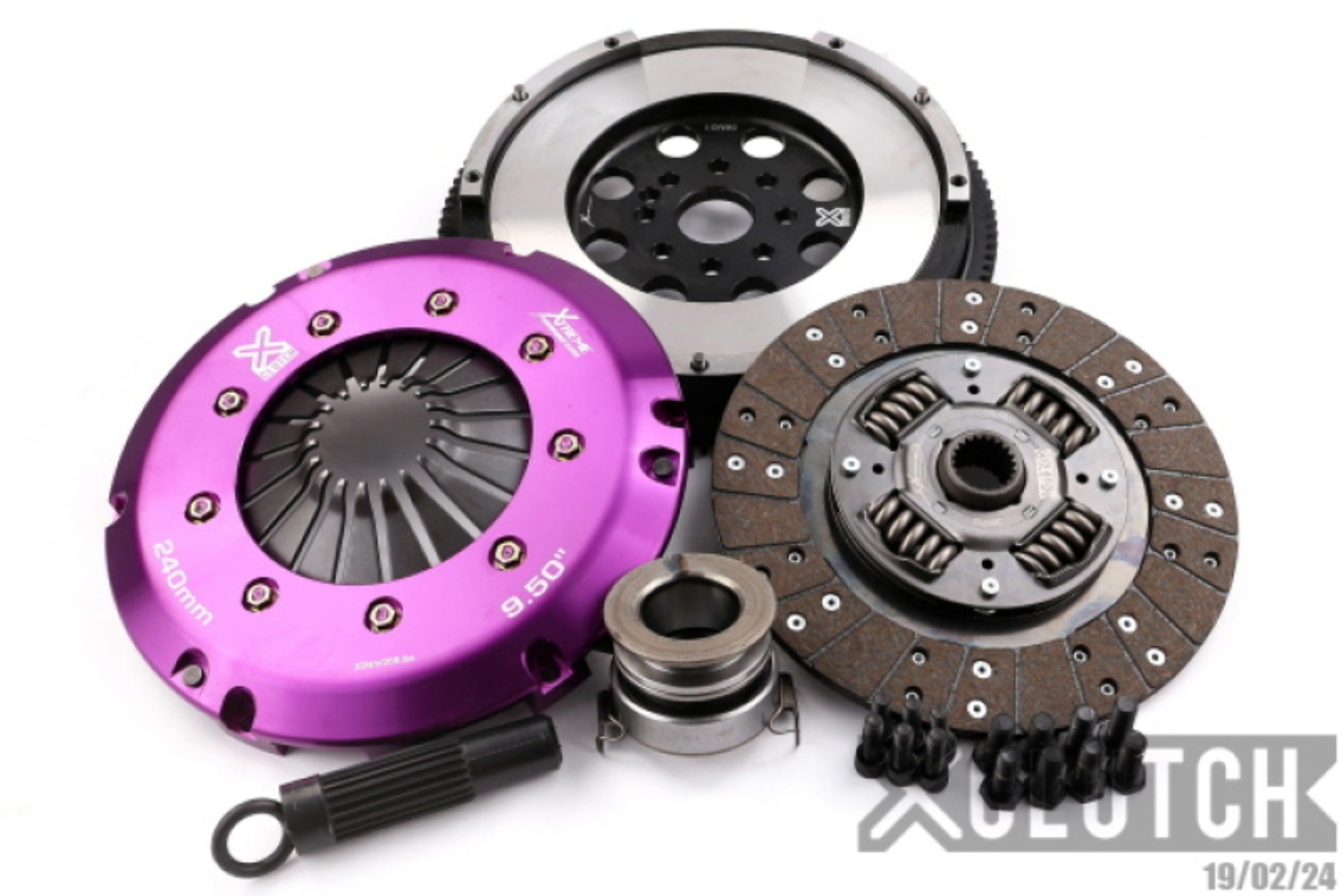 Picture of XCLUTCH XCL Clutch-Stage 1 Sprung Organic Clutch Kits - XKLT24530-1A