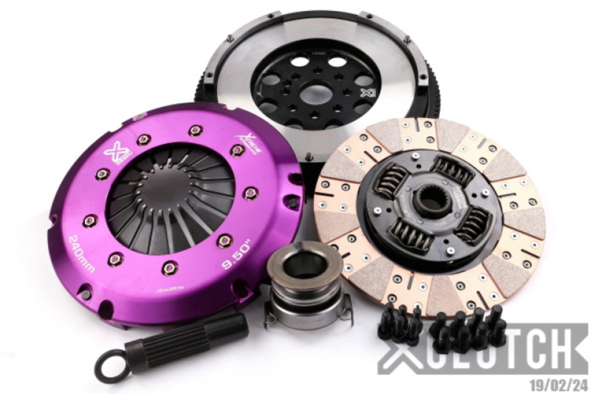 Picture of XCLUTCH XCL Clutch-Stage 2 Cushioned Ceramic Clutch Kits - XKLT24530-1C
