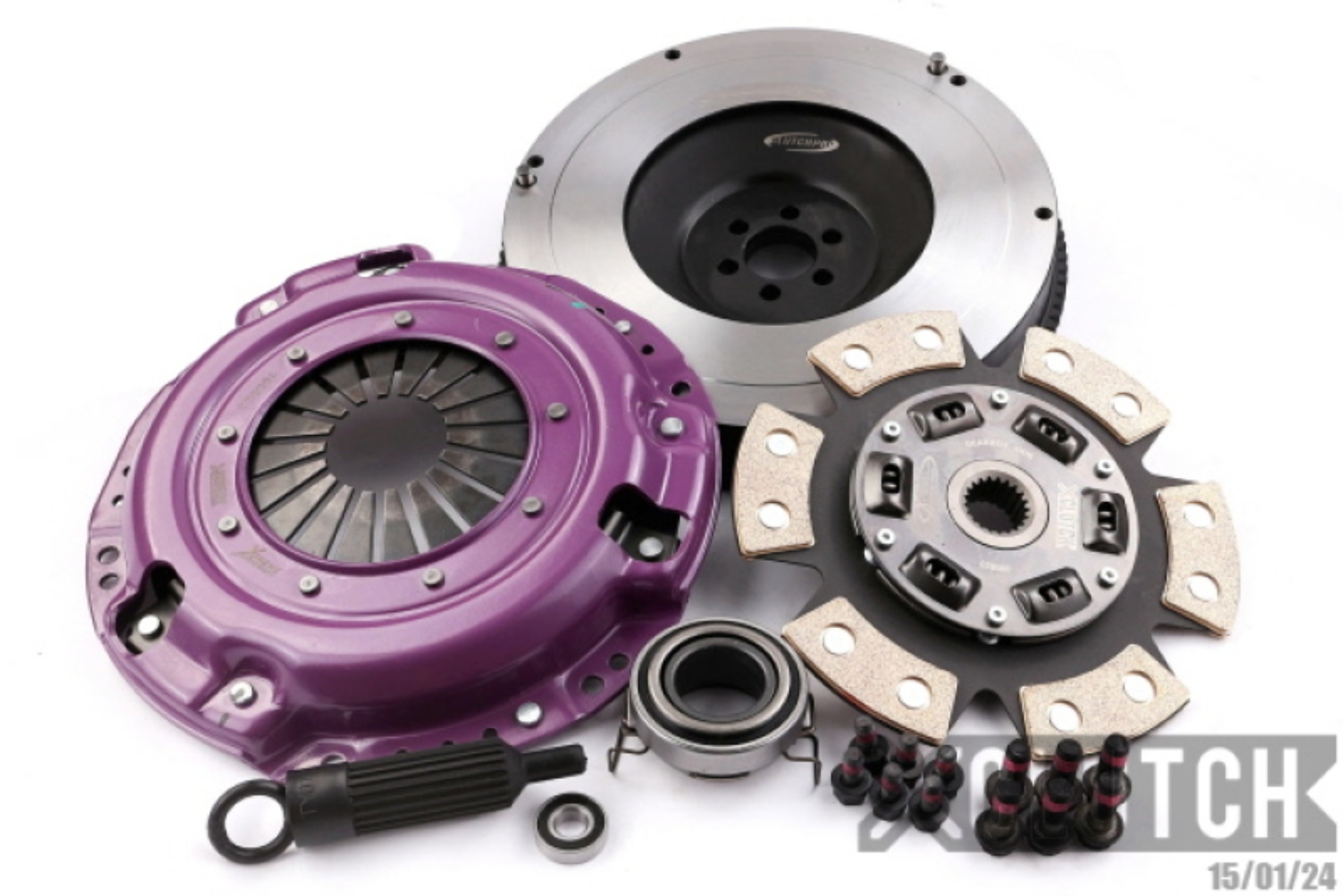 Picture of XCLUTCH XCL Clutch-Stage 2 Sprung Ceramic Clutch Kits - XKLX23591-1B