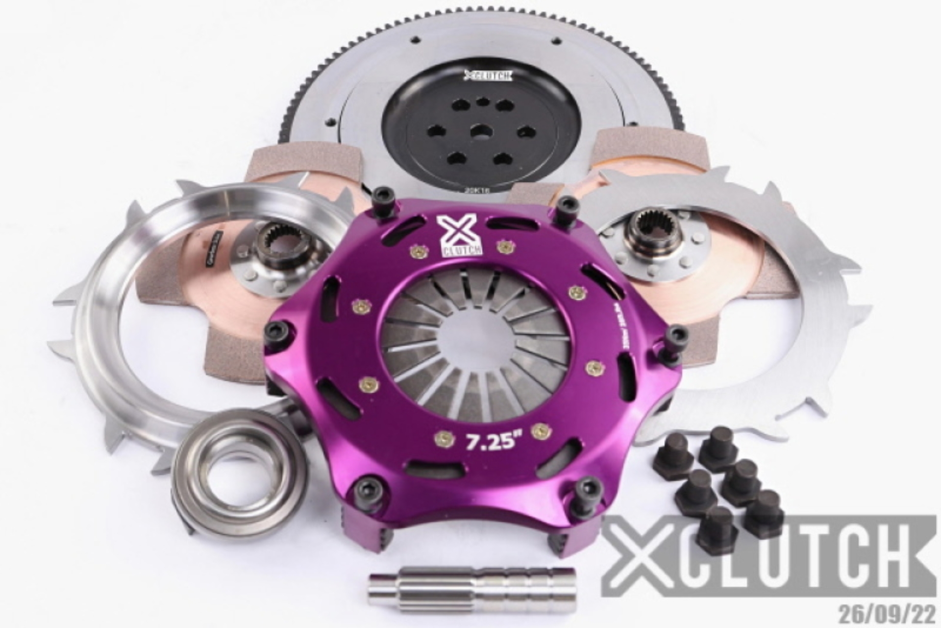 Picture of XCLUTCH XCL Clutch-7.25in Twin Solid Ceramic Clutch Kits - XKMI18525-2E