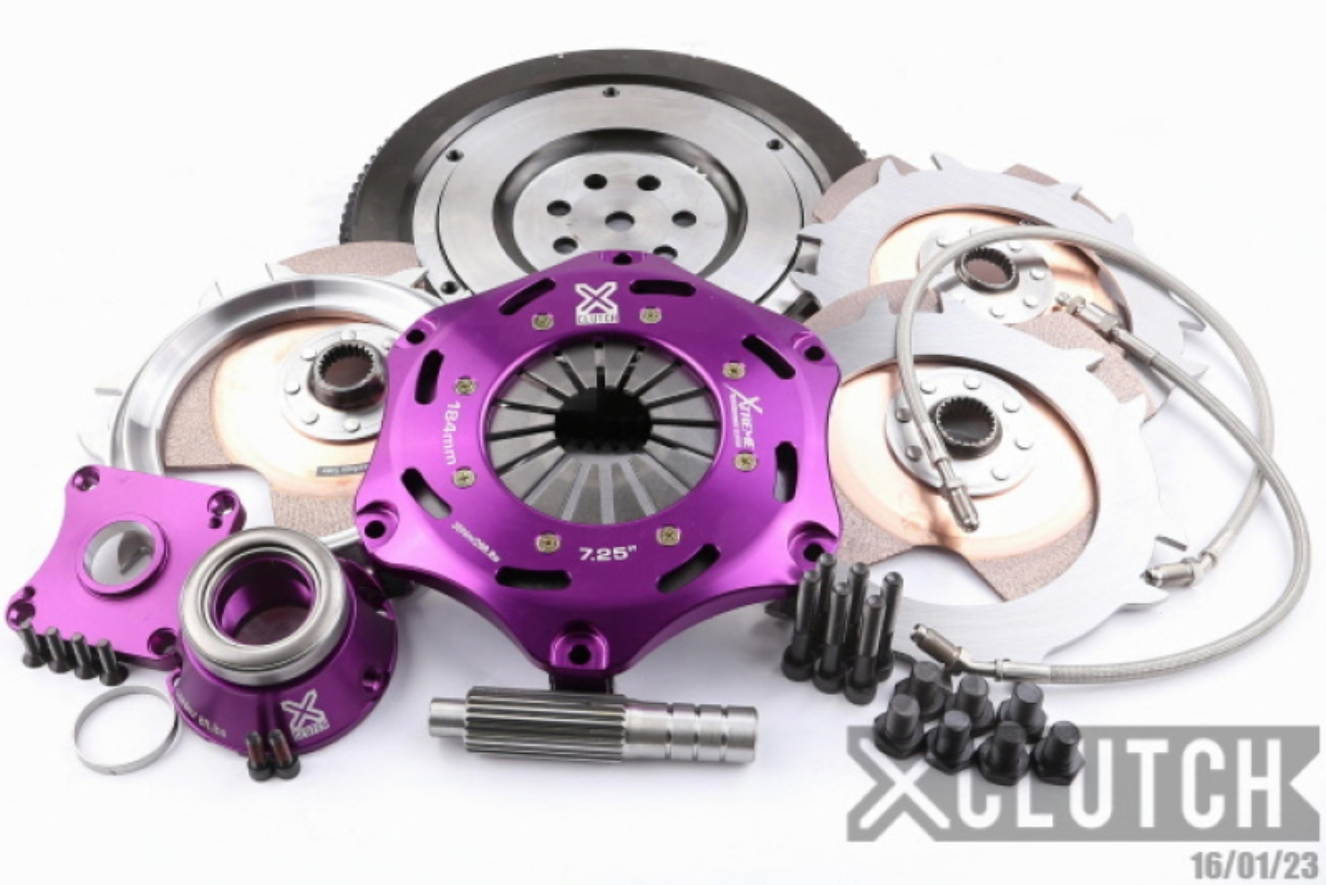 Picture of XCLUTCH XCL Clutch-7.25in Triple Solid Ceramic Clutch Kits - XKMI18682-3E