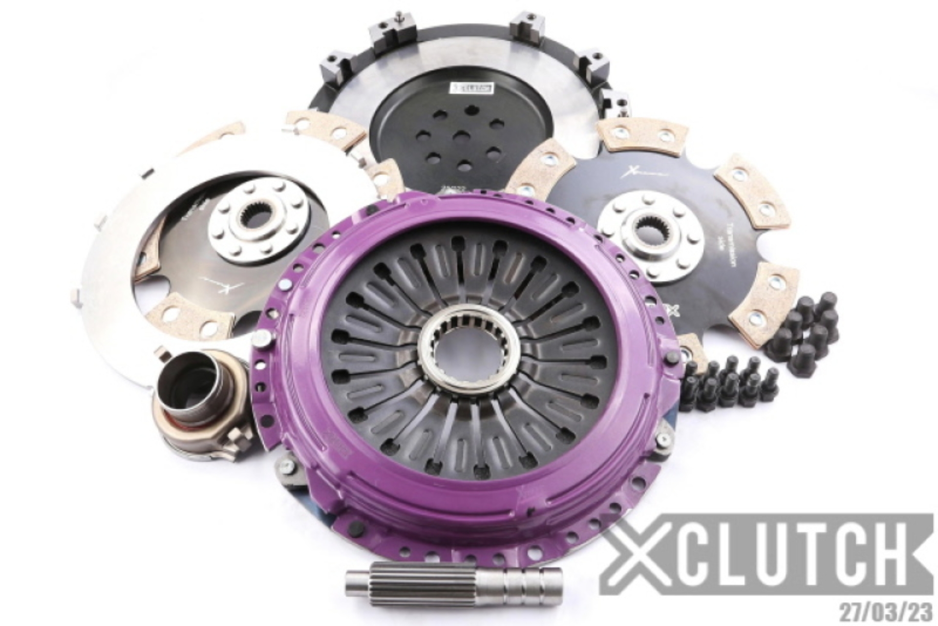 Picture of XCLUTCH XCL Clutch-9in Twin Solid Ceramic Clutch Kits - XKMI23522-2E