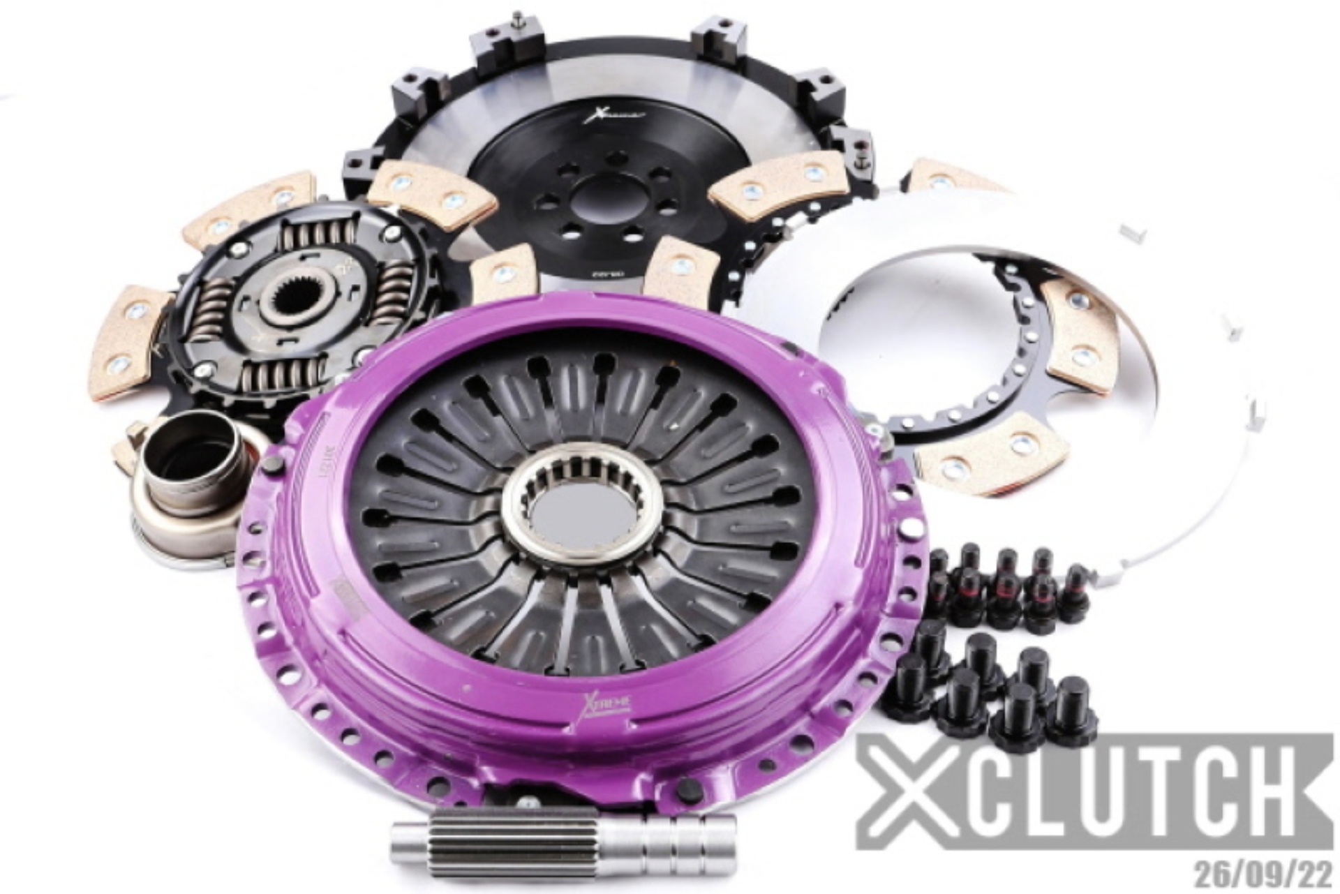 Picture of XCLUTCH XCL Clutch-9in Twin Sprung Ceramic Clutch Kits - XKMI23523-2B