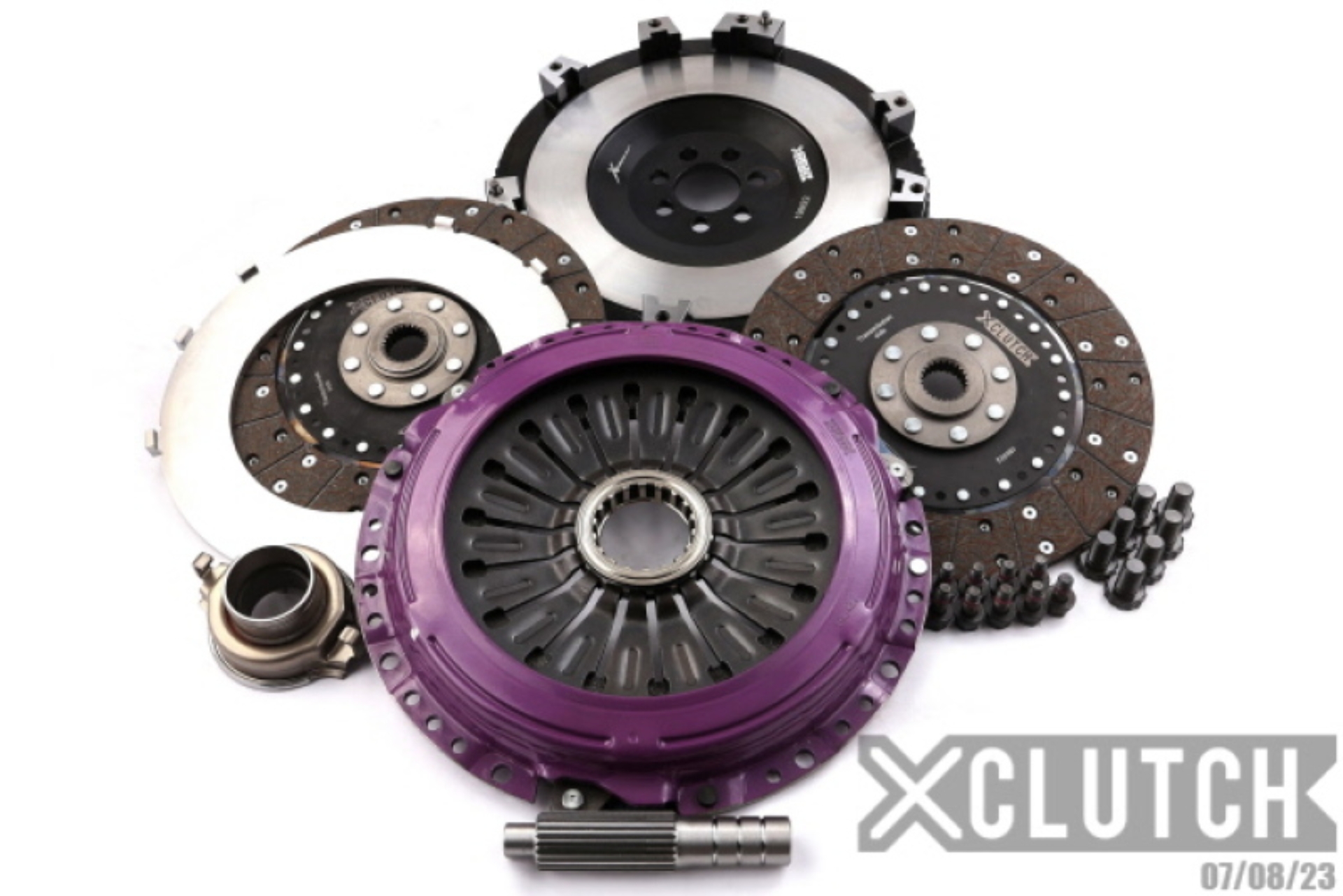 Picture of XCLUTCH XCL Clutch-9in Twin Solid Organic Clutch Kits - XKMI23523-2G