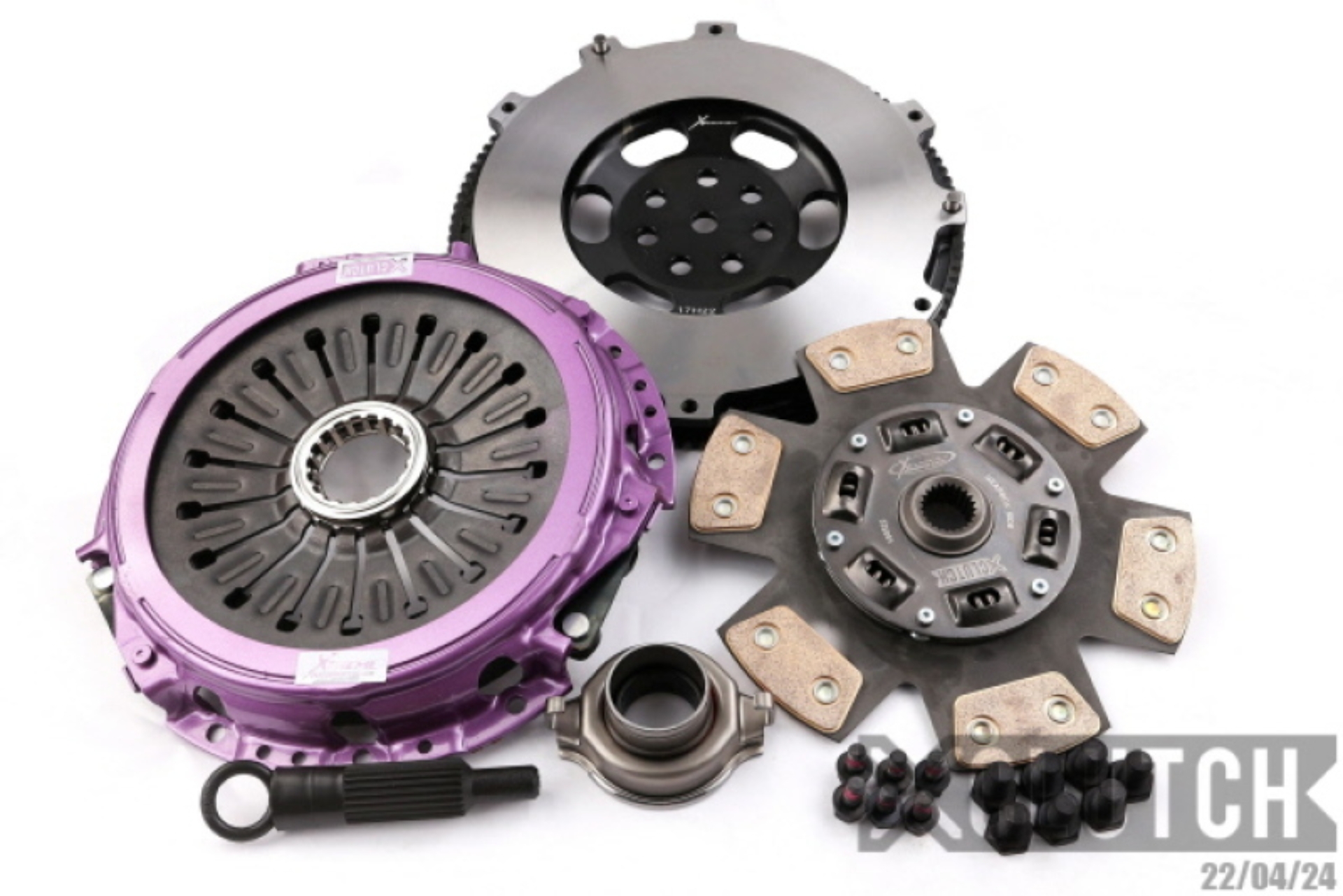 Picture of XCLUTCH XCL Clutch-Stage 2 Sprung Ceramic Clutch Kits - XKMI24522-1B