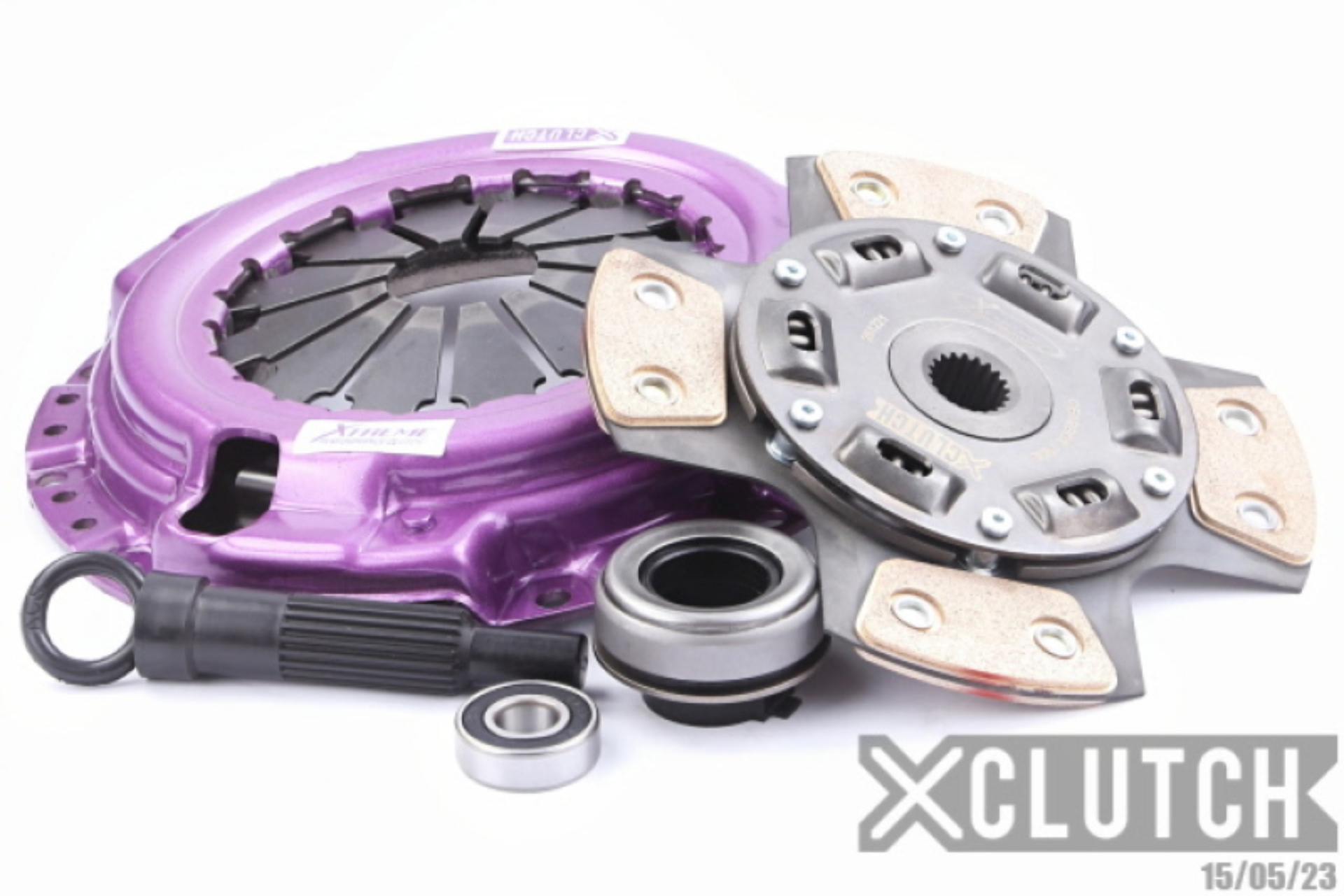 Picture of XCLUTCH XCL Clutch-Stage 2 Sprung Ceramic Clutch Kits - XKMZ20008-1B