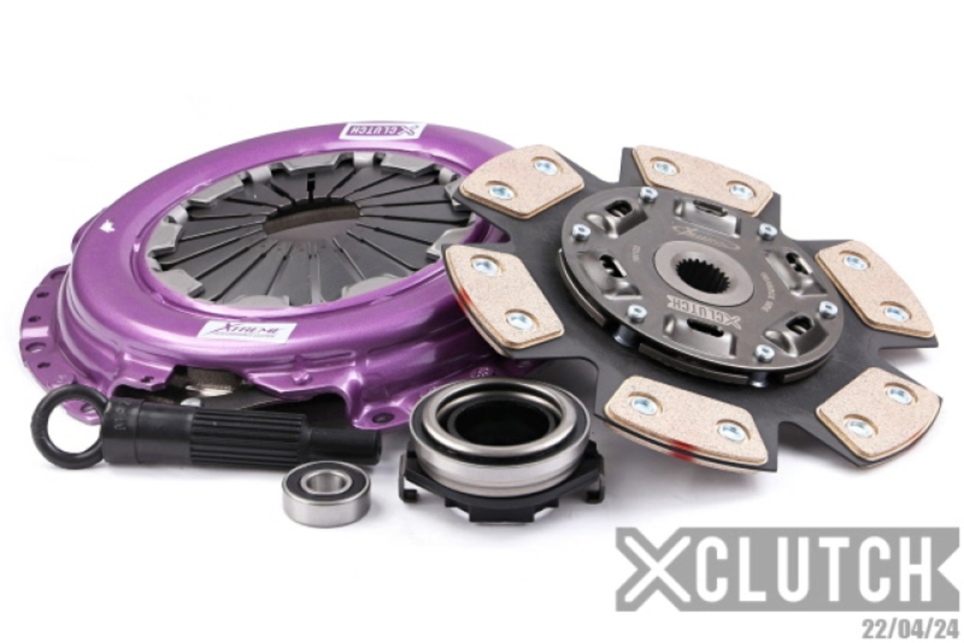Picture of XCLUTCH XCL Clutch-Stage 2 Sprung Ceramic Clutch Kits - XKMZ23006-1B