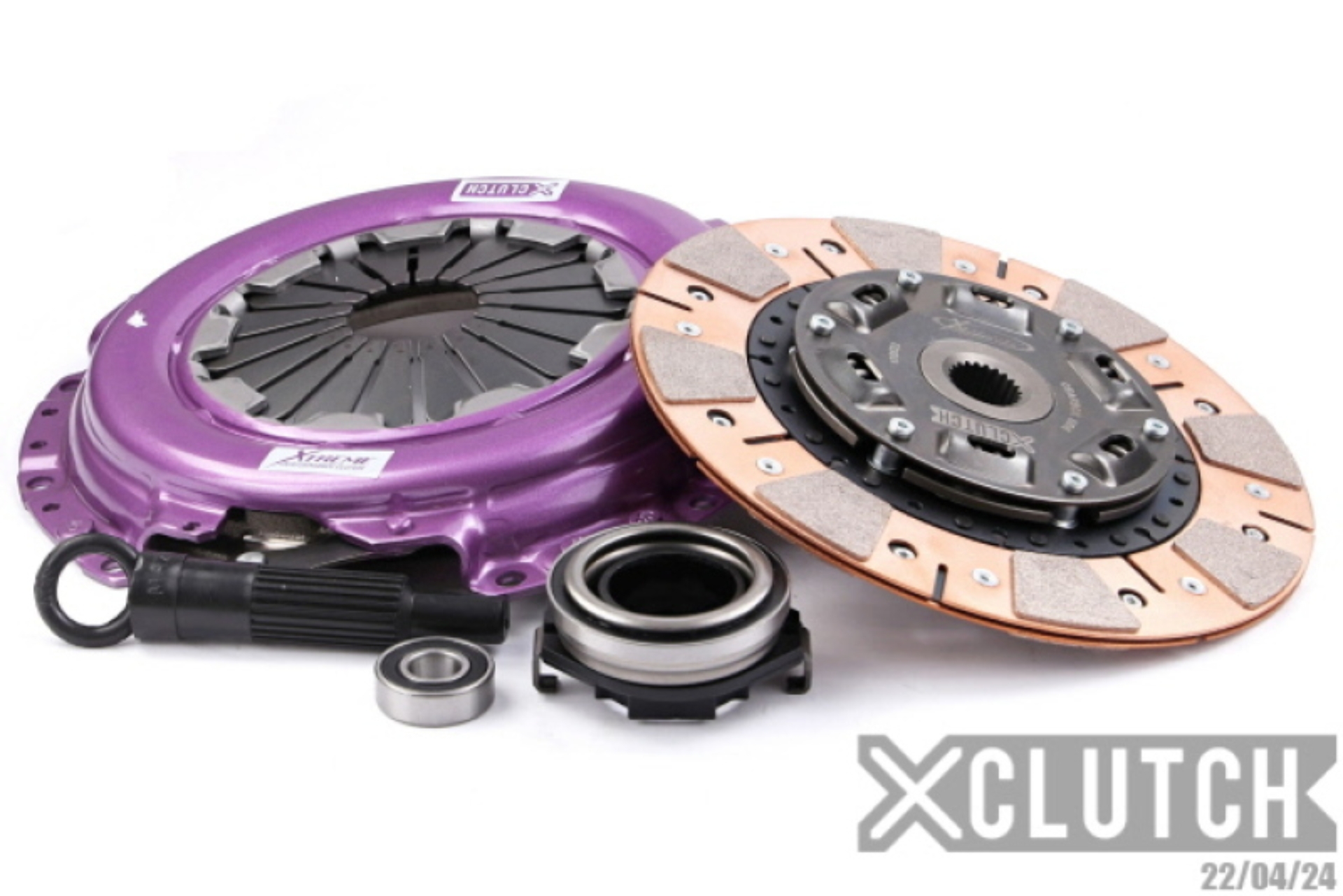 Picture of XCLUTCH XCL Clutch-Stage 2 Cushioned Ceramic Clutch Kits - XKMZ23006-1C