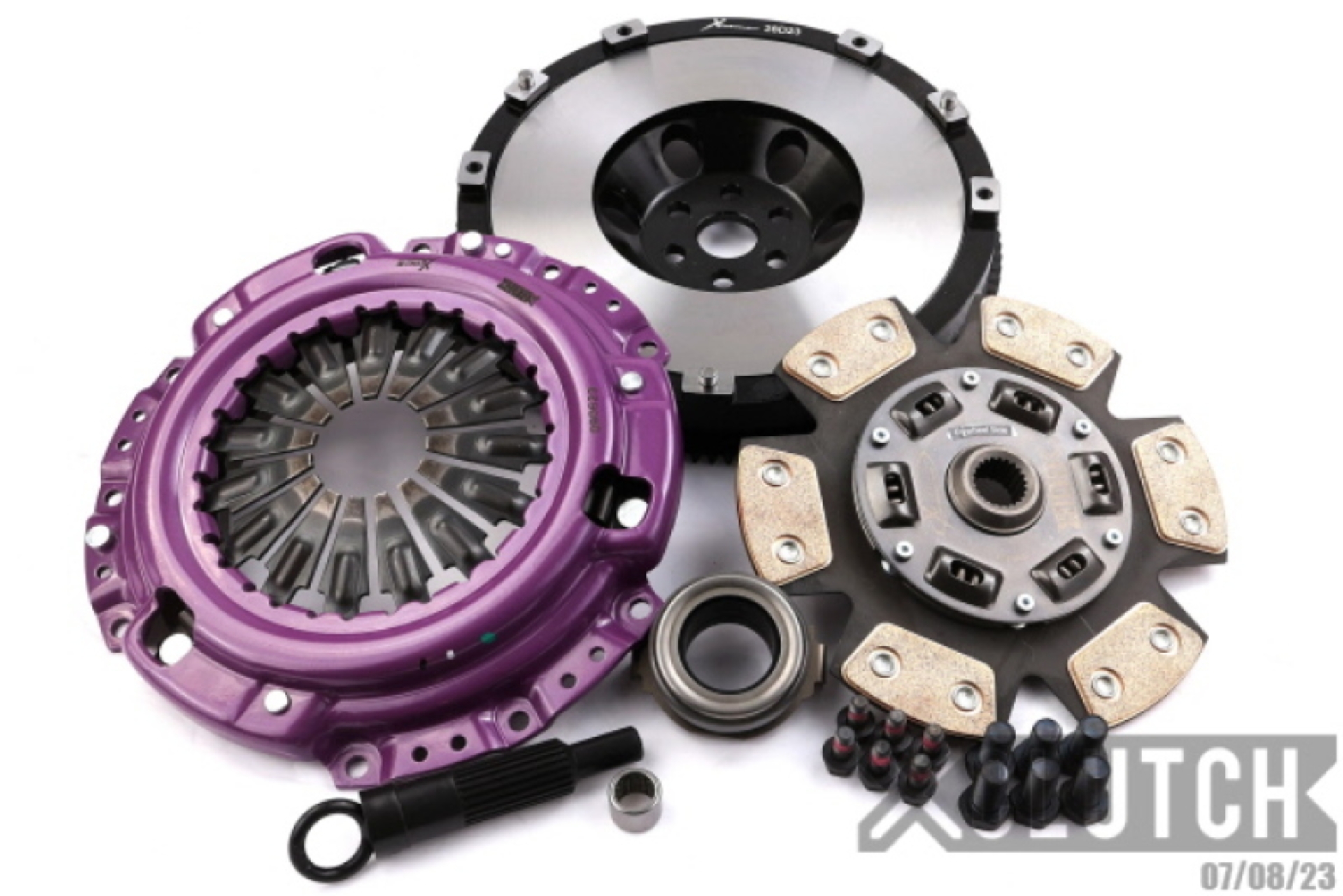 Picture of XCLUTCH XCL Clutch-Stage 2 Sprung Ceramic Clutch Kits - XKMZ23538-1B